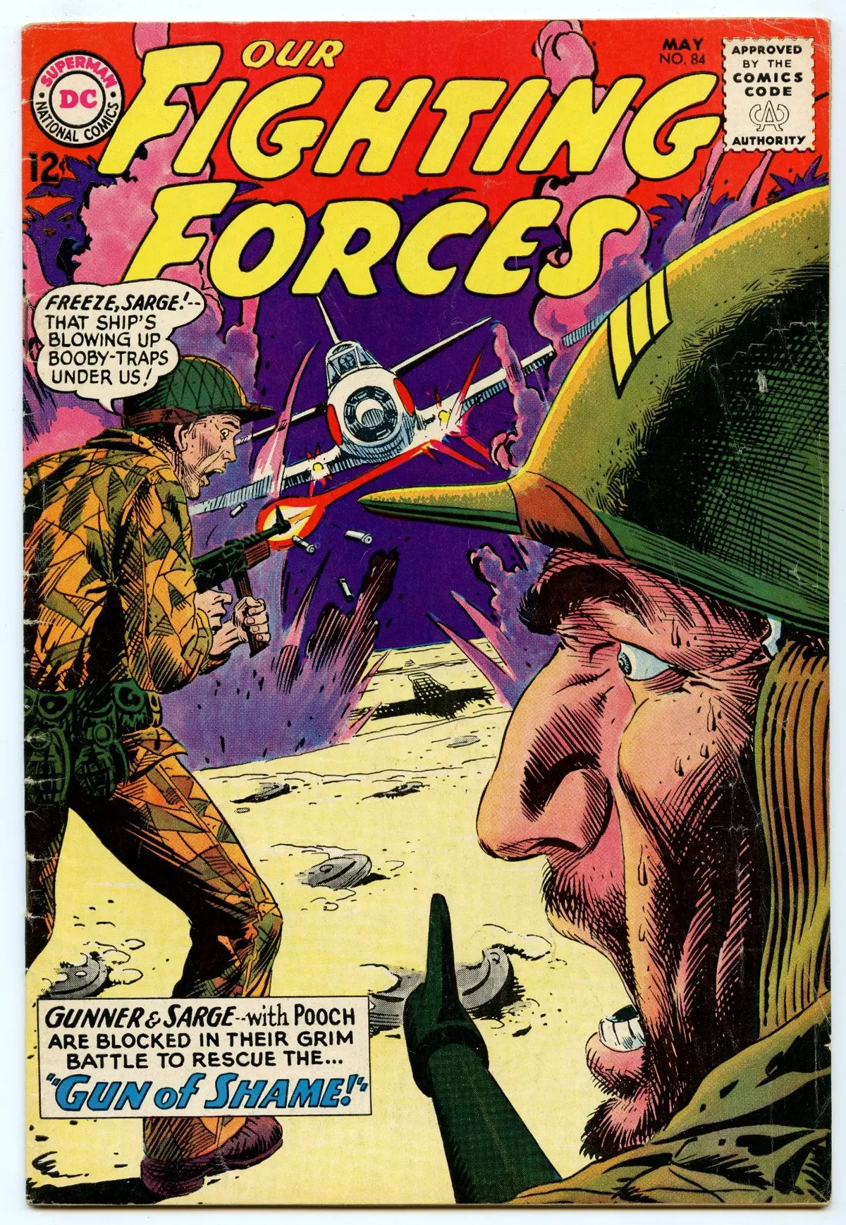 Our Fighting Forces 84 (May 1964) Vg+ (4.5) 1