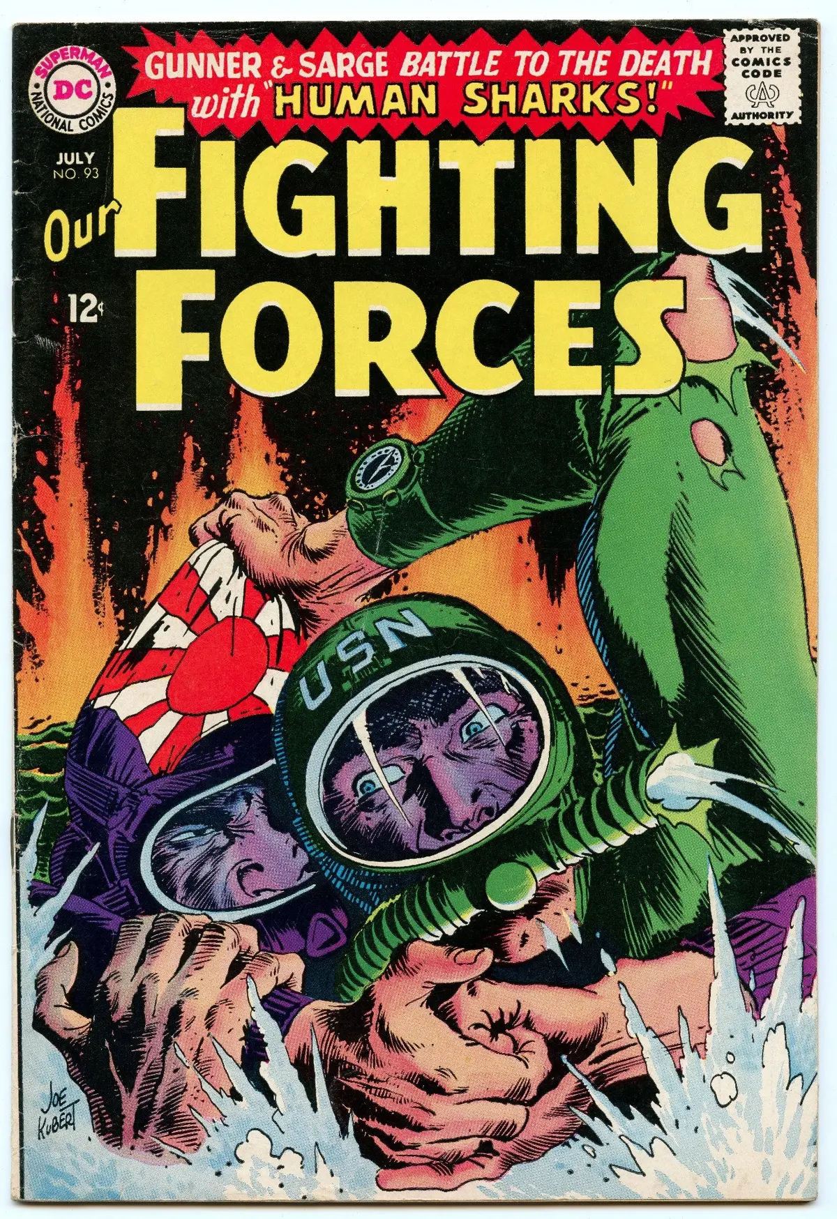 Our Fighting Forces 93 (Jul 1965) Vg-Fi (5.0) 1