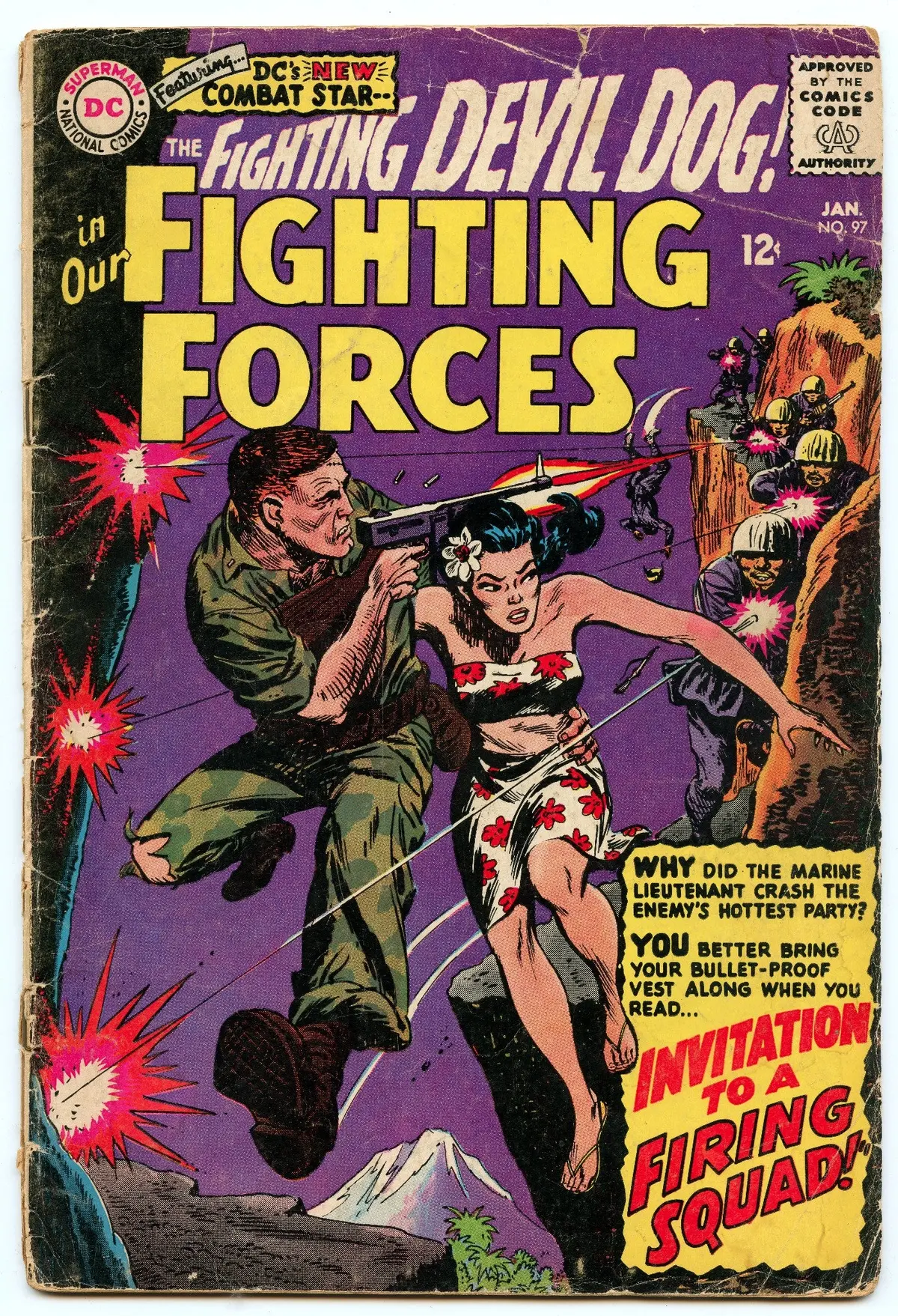 Our Fighting Forces 97 (Jan 1966) Gd-Vg (3.0) 1