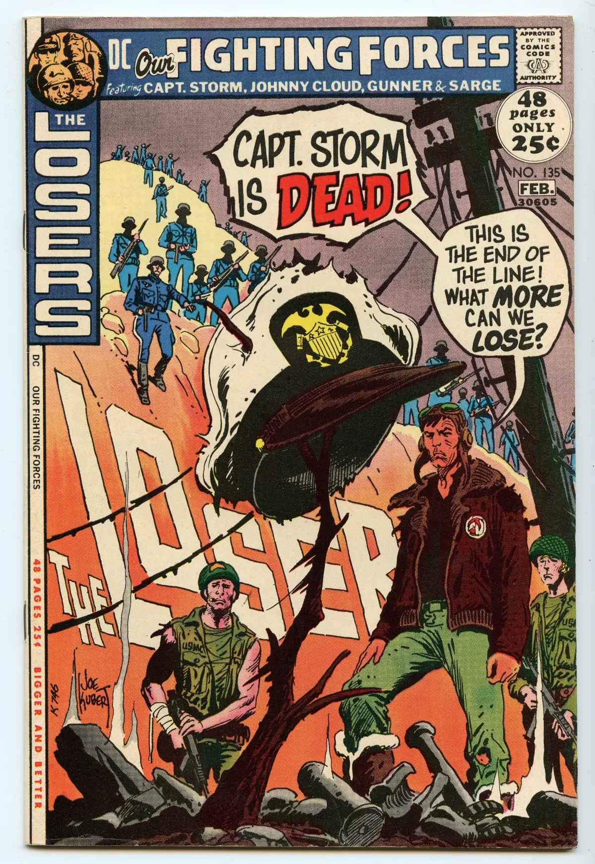 Our Fighting Forces 135 (Sep 1972) Vf (8.0) 1
