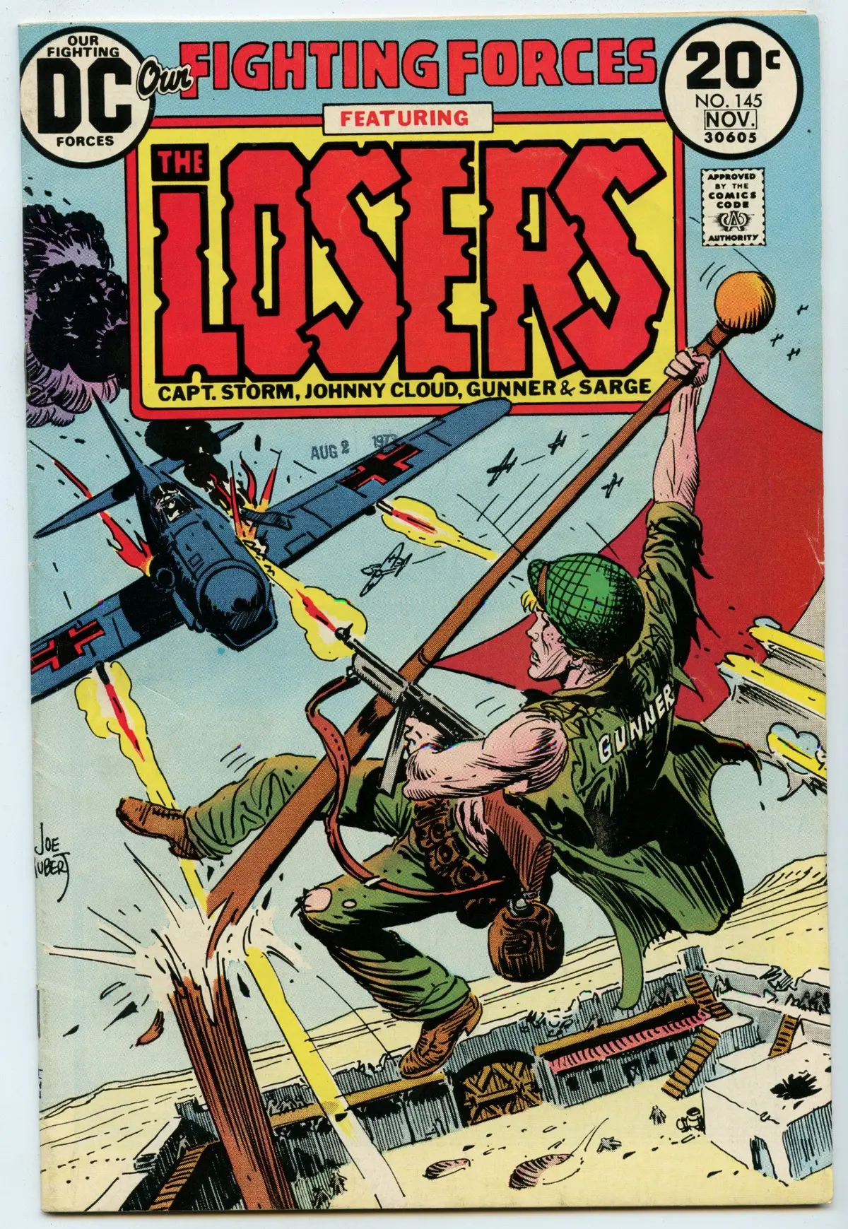 Our Fighting Forces 145 (Nov 1973) Vg/Fi (5.0) 1