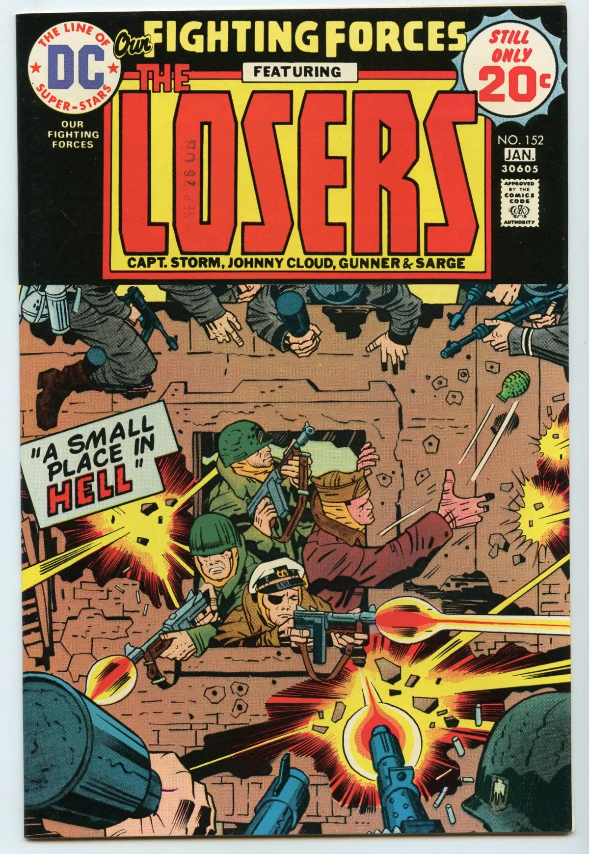 Our Fighting Forces 152 (Jan 1975) Vf+ (8.5) 1