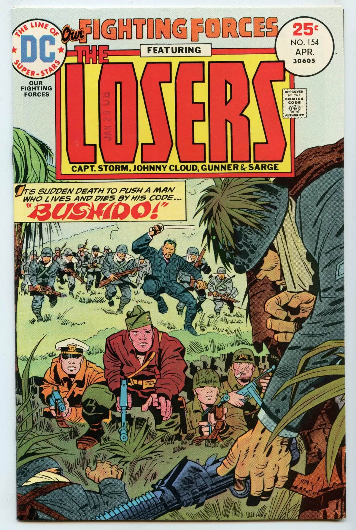 Our Fighting Forces 154 (Apr 1975) Vf+ (8.5) 1