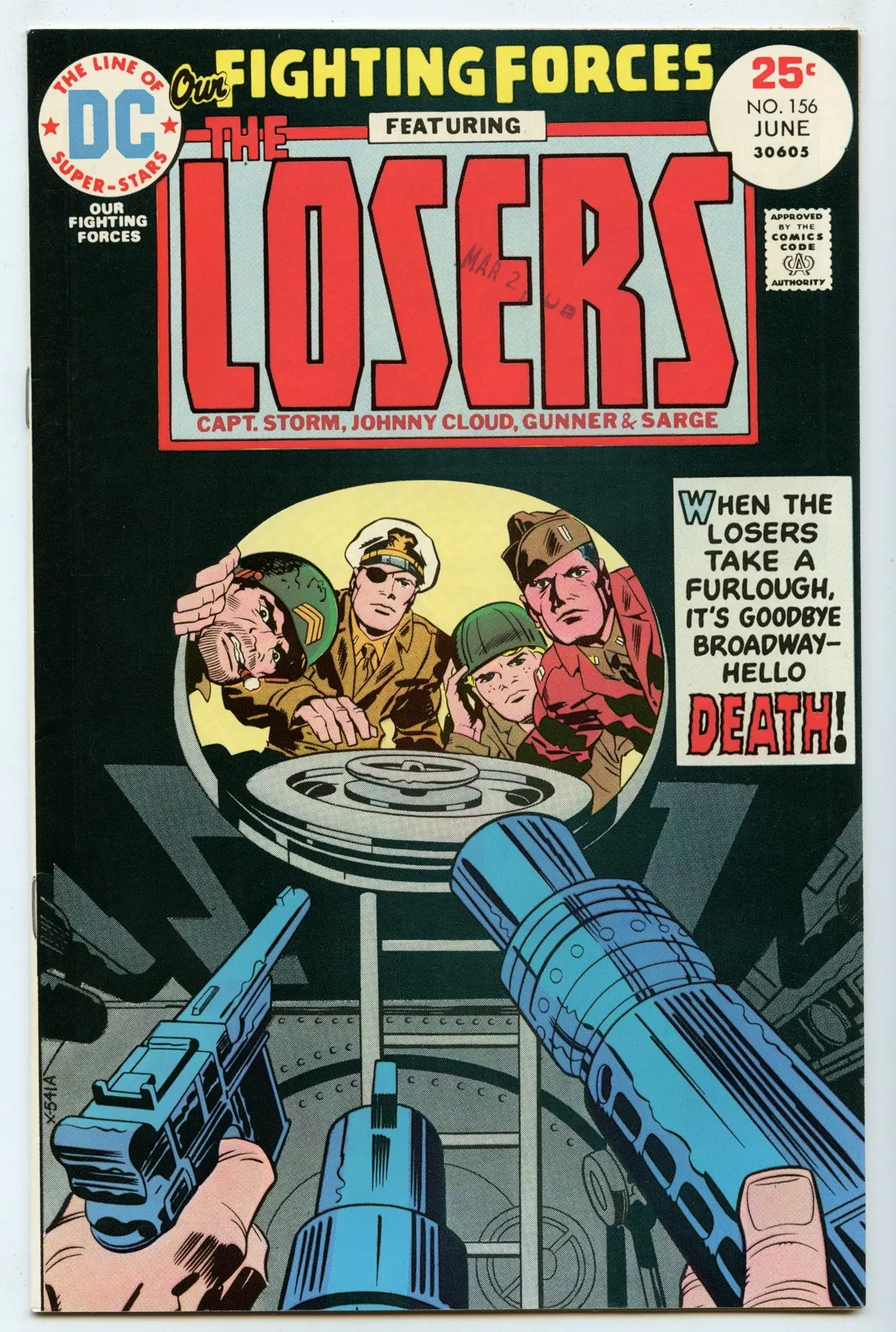 Our Fighting Forces 156 (Jun 1975) Vf/Nm (9.0) 1