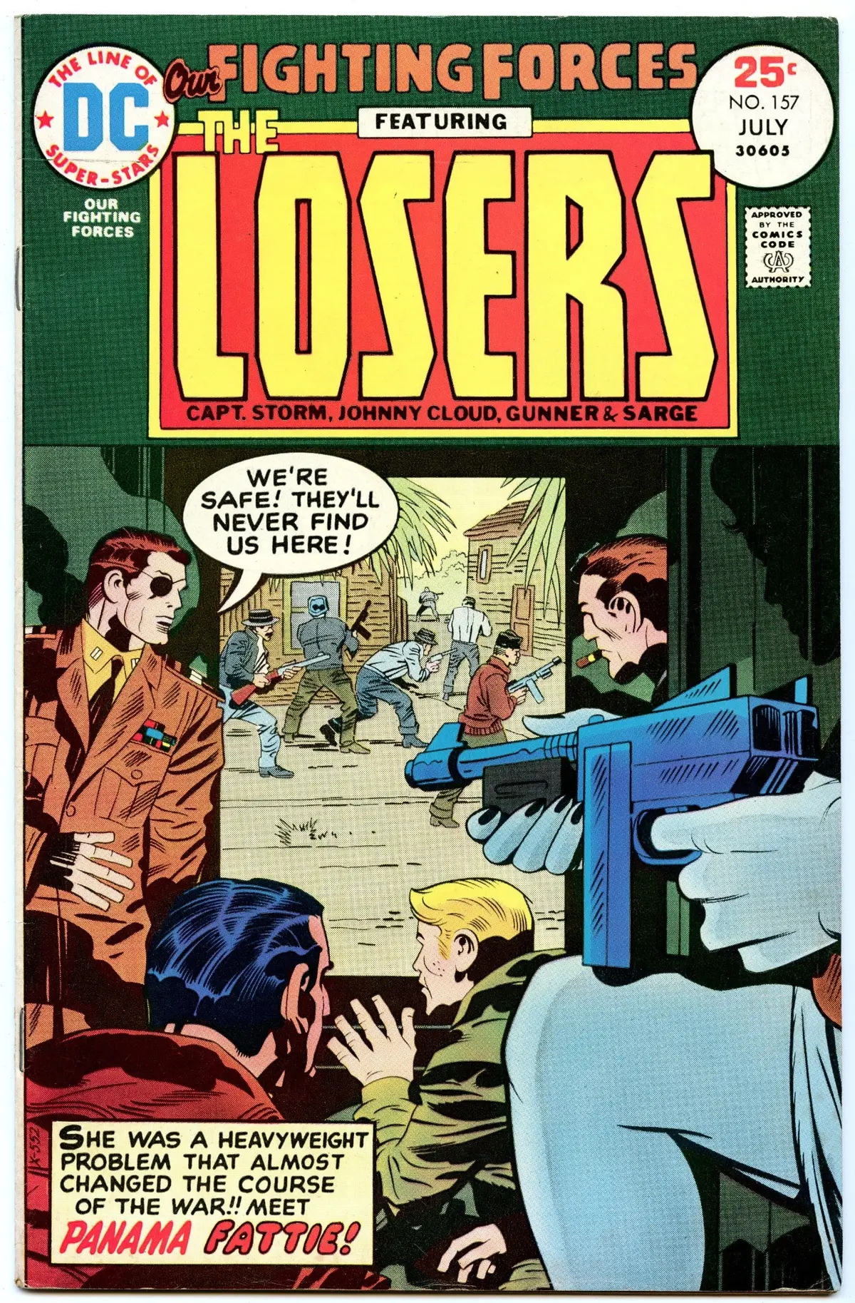 Our Fighting Forces 157 (Jul 1975) Vf- (7.5) 1