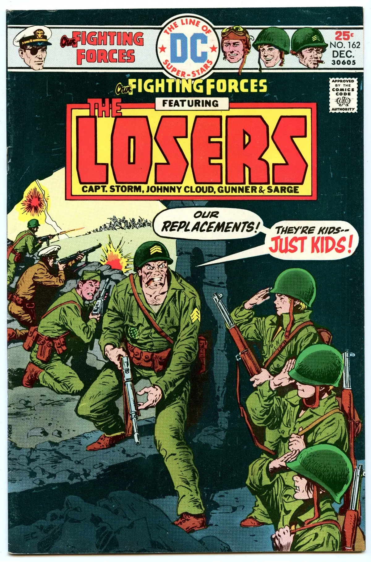 Our Fighting Forces 162 (Dec 1975) Vf- (7.5) 1