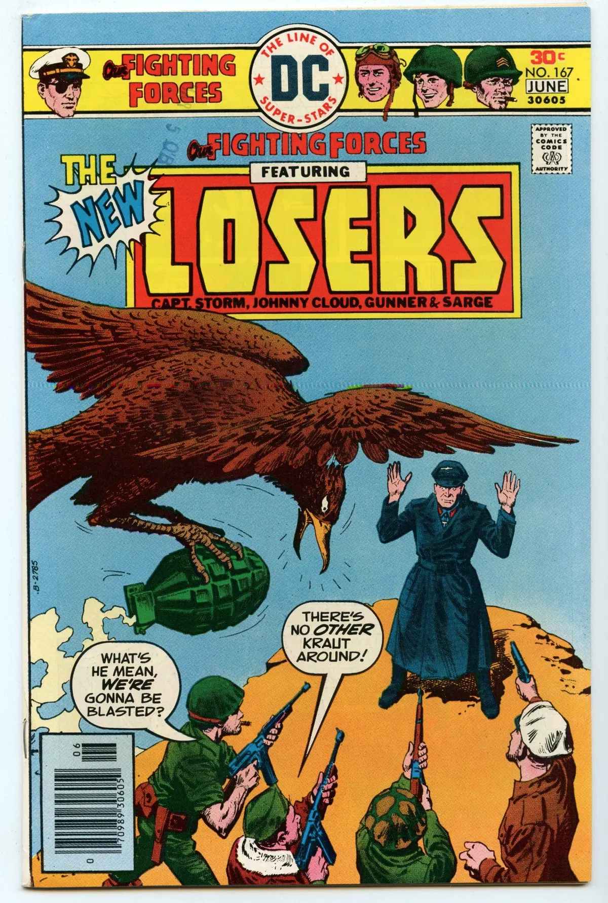 Our Fighting Forces 167 (Jun 1976) Fi/Vf (7.0) 1