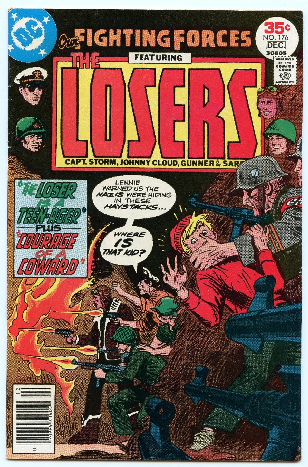 Our Fighting Forces 176 (Dec 1977) Vg-Fi (5.0) 1