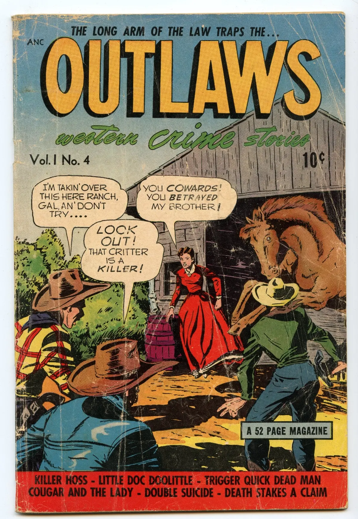 Outlaws 4 (Sep 1948) Gd/Vg (3.0) 1