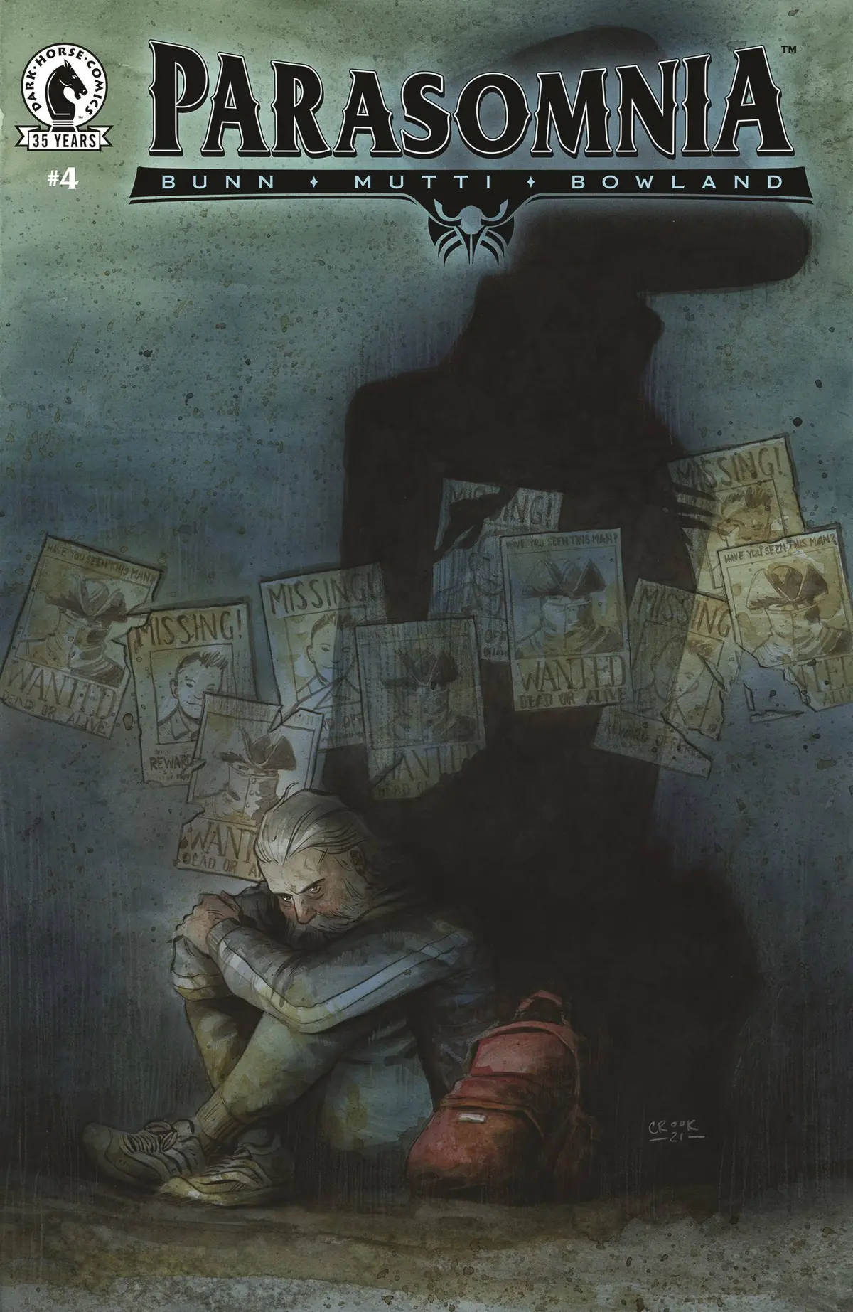Parasomnia #4 (Of 4) Cvr B Crook 1
