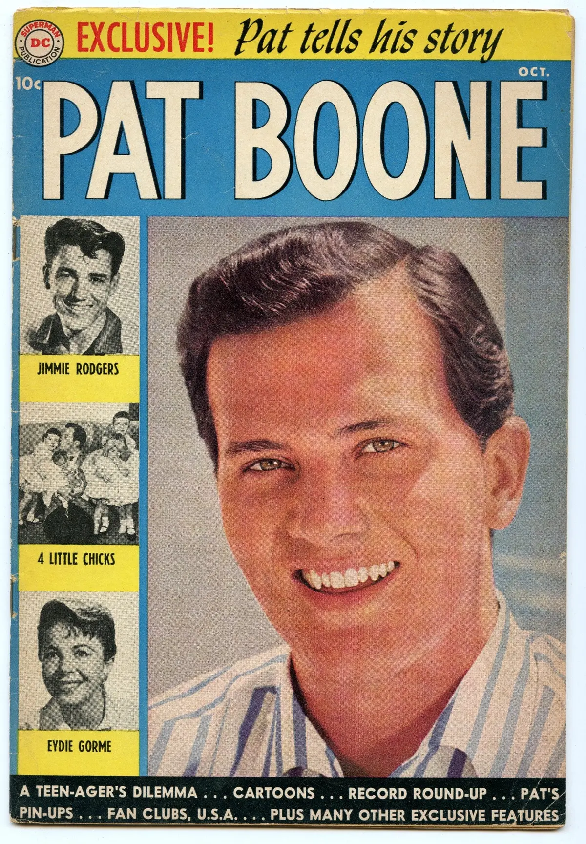 Pat Boone 1 (Oct 1959) Vg (4.0) 1