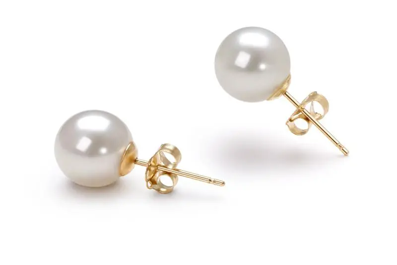 8Mm Cultured Pearl Stud Earrings 1