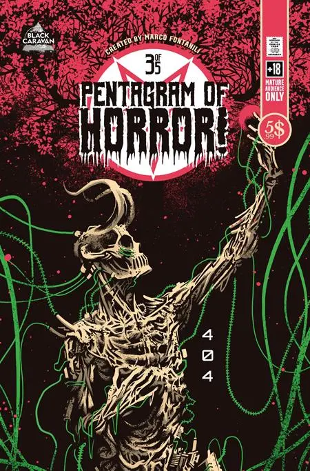 Pentagram Of Horror #3 Cvr A Marco Fontanili (Mr) 1