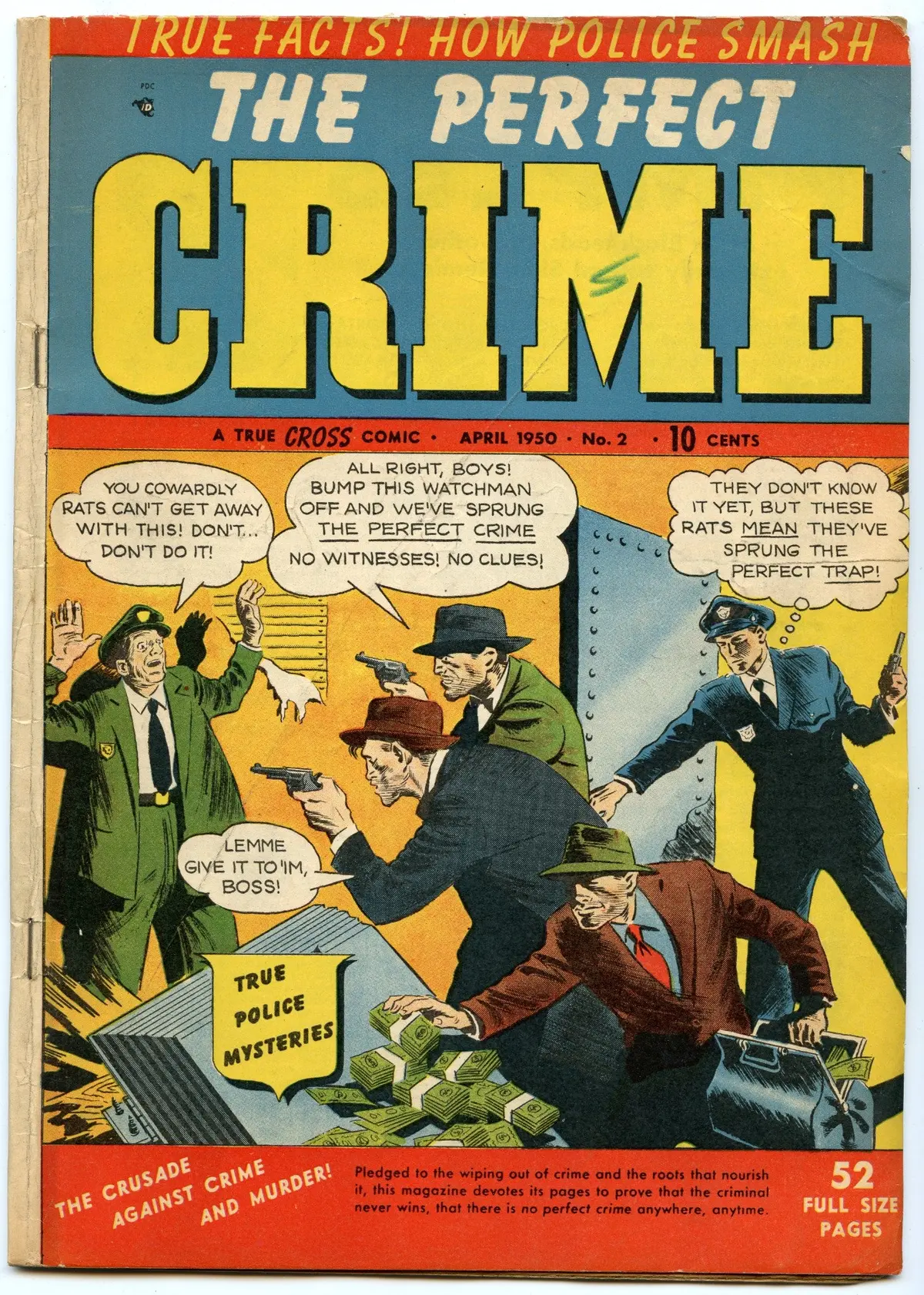 Perfect Crime 2 (Apr 1950) Vg- (3.5) 1