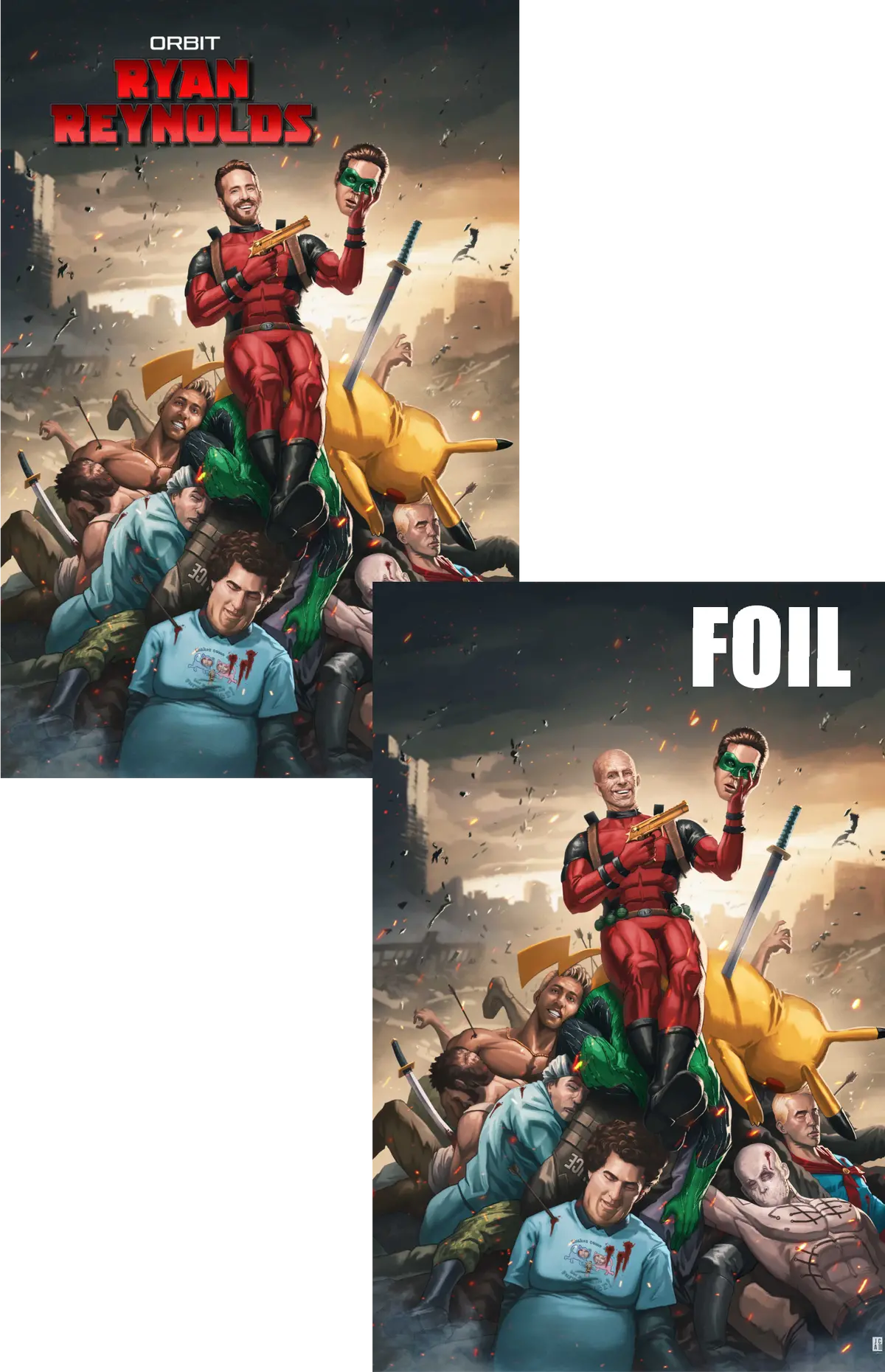 Orbit: Ryan Reynolds Deadpool Kills Em All Casperz Exclusive Set (7/24/24) 1