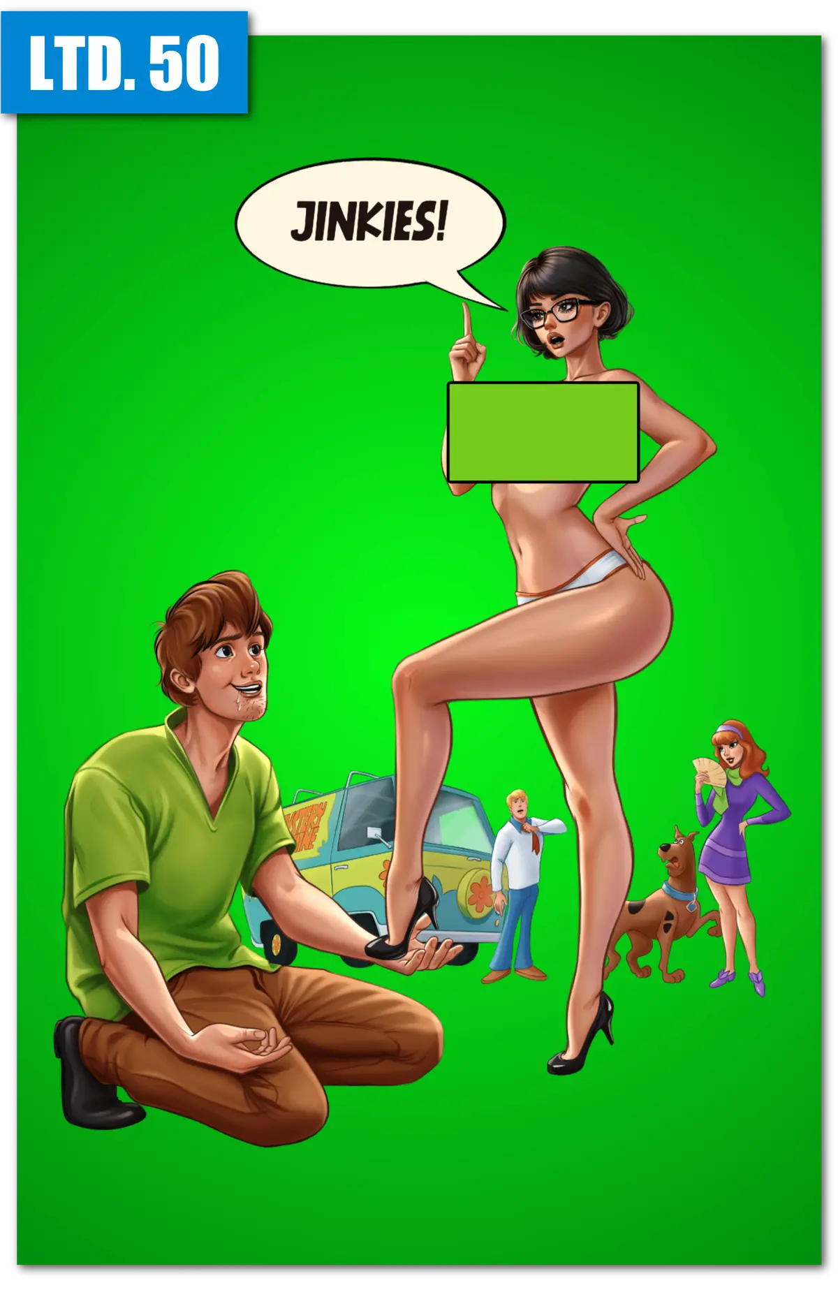 Jinkies! Cvr B Comic Art Book Karych Exclusive 1