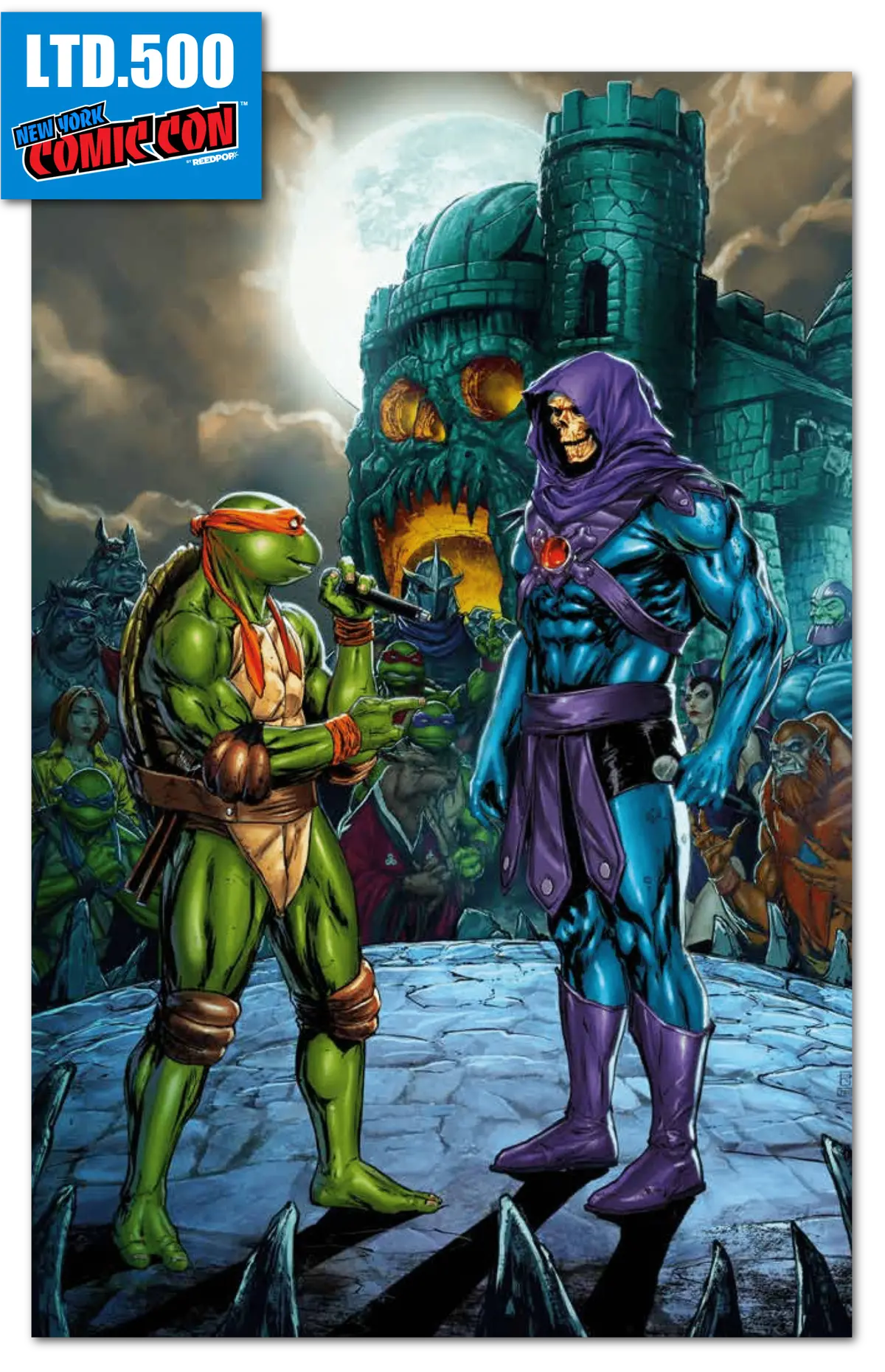 Nycc Exclusive Turtles Of Greyskull #1 Virgin Raymond Gay 1