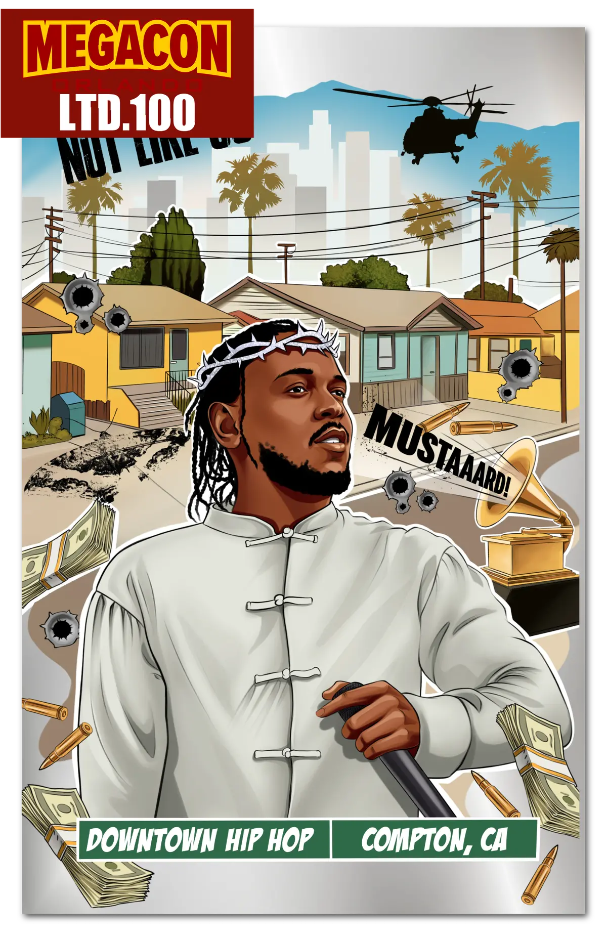 Megacon Downtown #8 Chrome Foil Karych Exclusive 2025 1