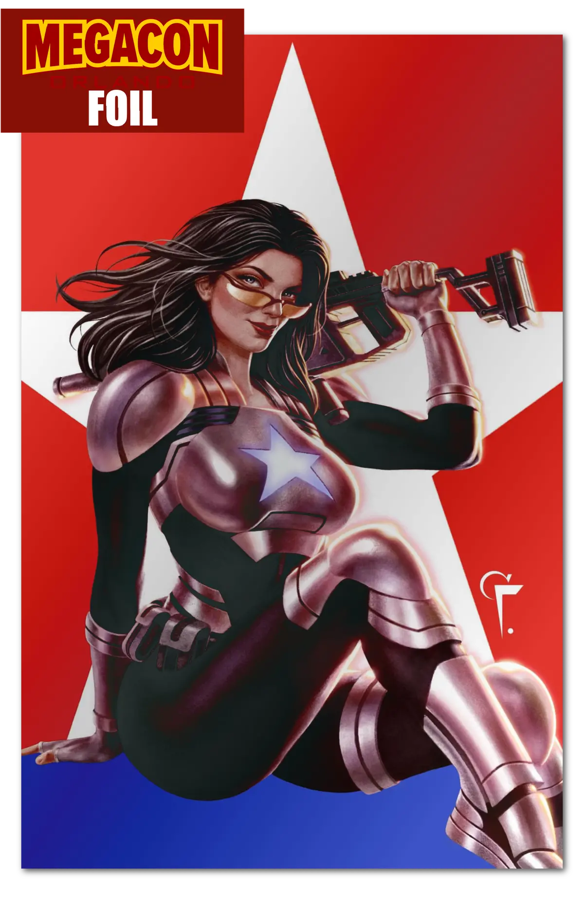 Megacon Gi Joe #3 Virgin Foil Felix Leon Exclusive 2025 1