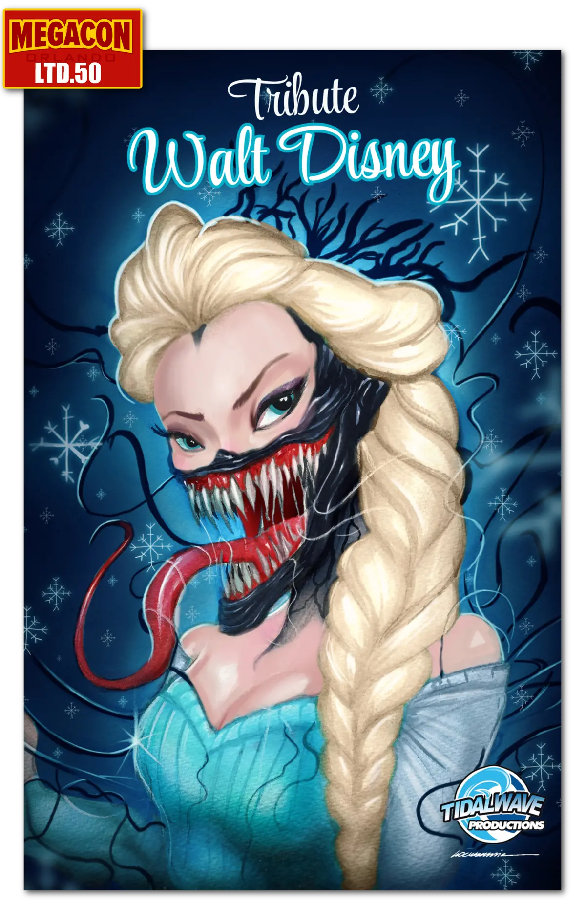 Megacon Exclusive Tribute Walt Disney Elsa Trade Dress Gorkem Demir 2025 1