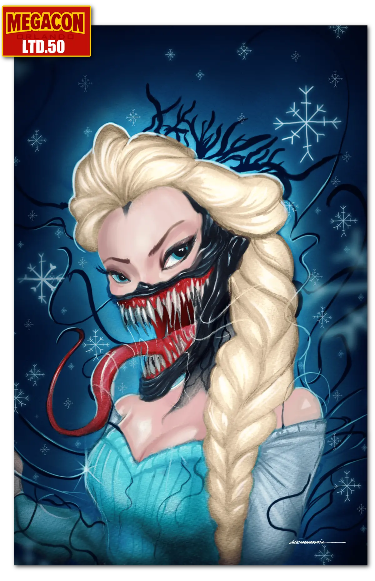 Megacon Exclusive Tribute Walt Disney Elsa Virgin Gorkem Demir 2025 1