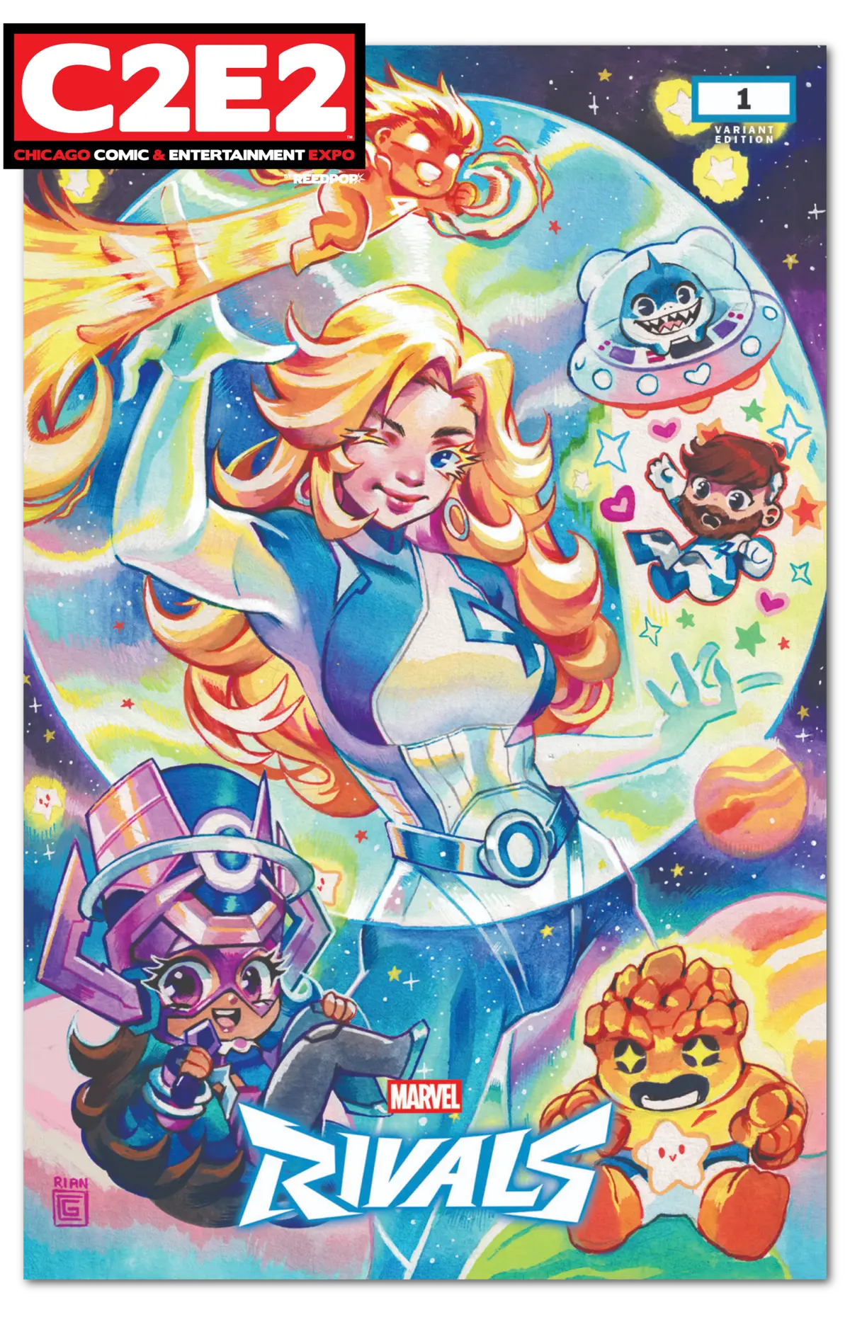 C2e2 Exclusive Marvel Rivals #1 Trade Dress Rian Gonzales 1
