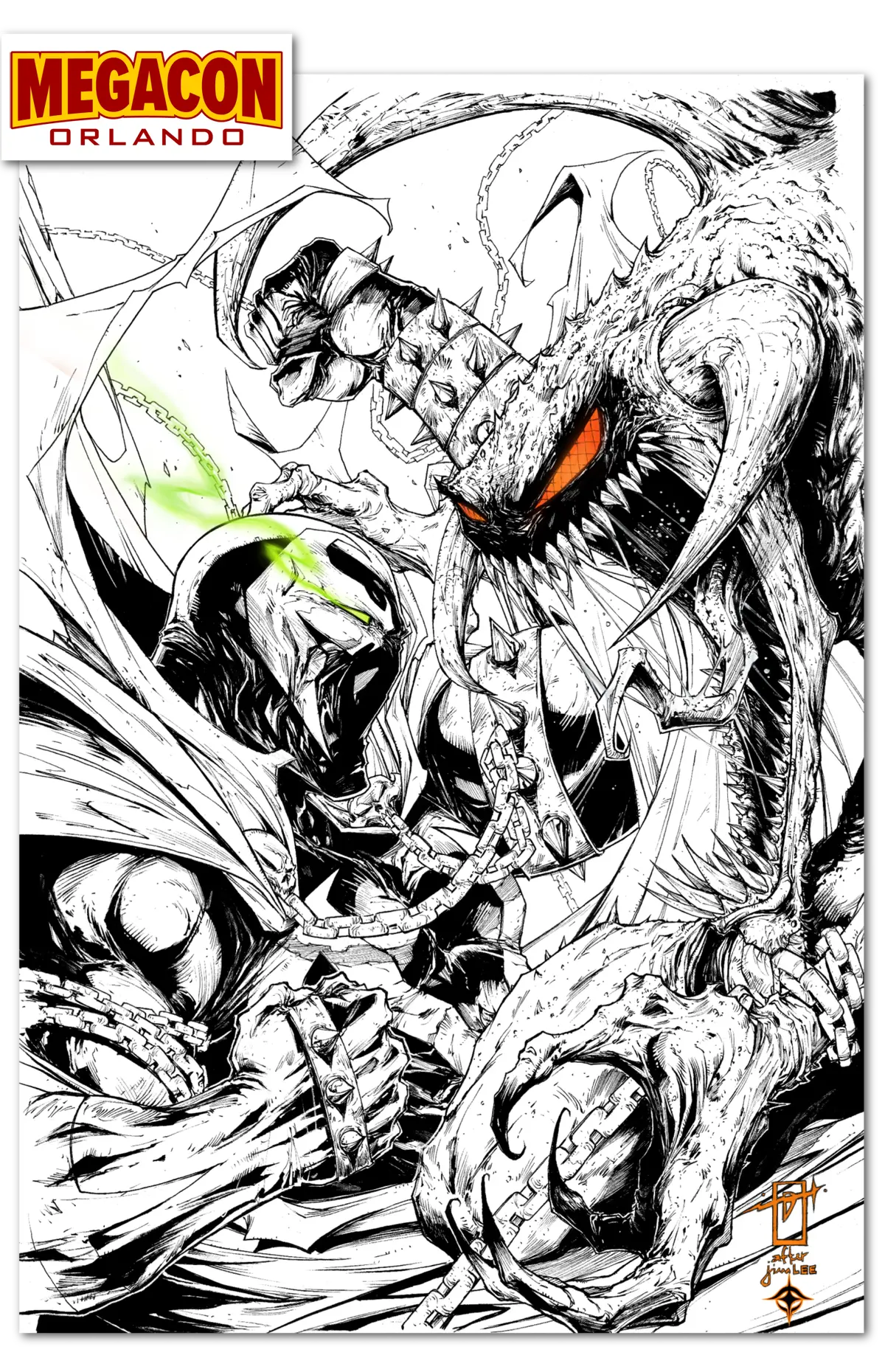 2026 Megacon Exclusive Authorized Jonathan Uribe Sketchbook Cvr C Mgi  /75 1