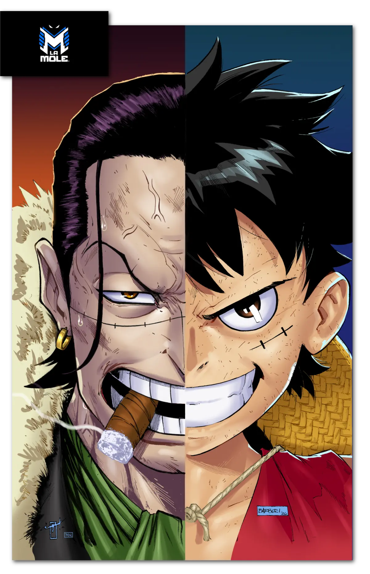 2026 La Mole Exclusive Croc/Luffy Cvr A Jonathan Uribe & Carlo Barberi    /100 1