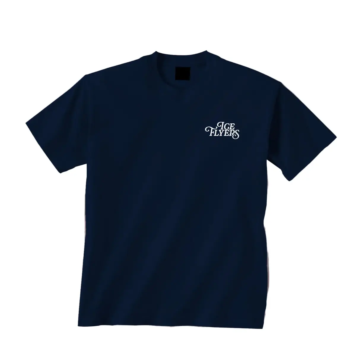 Navy Script Tee 1