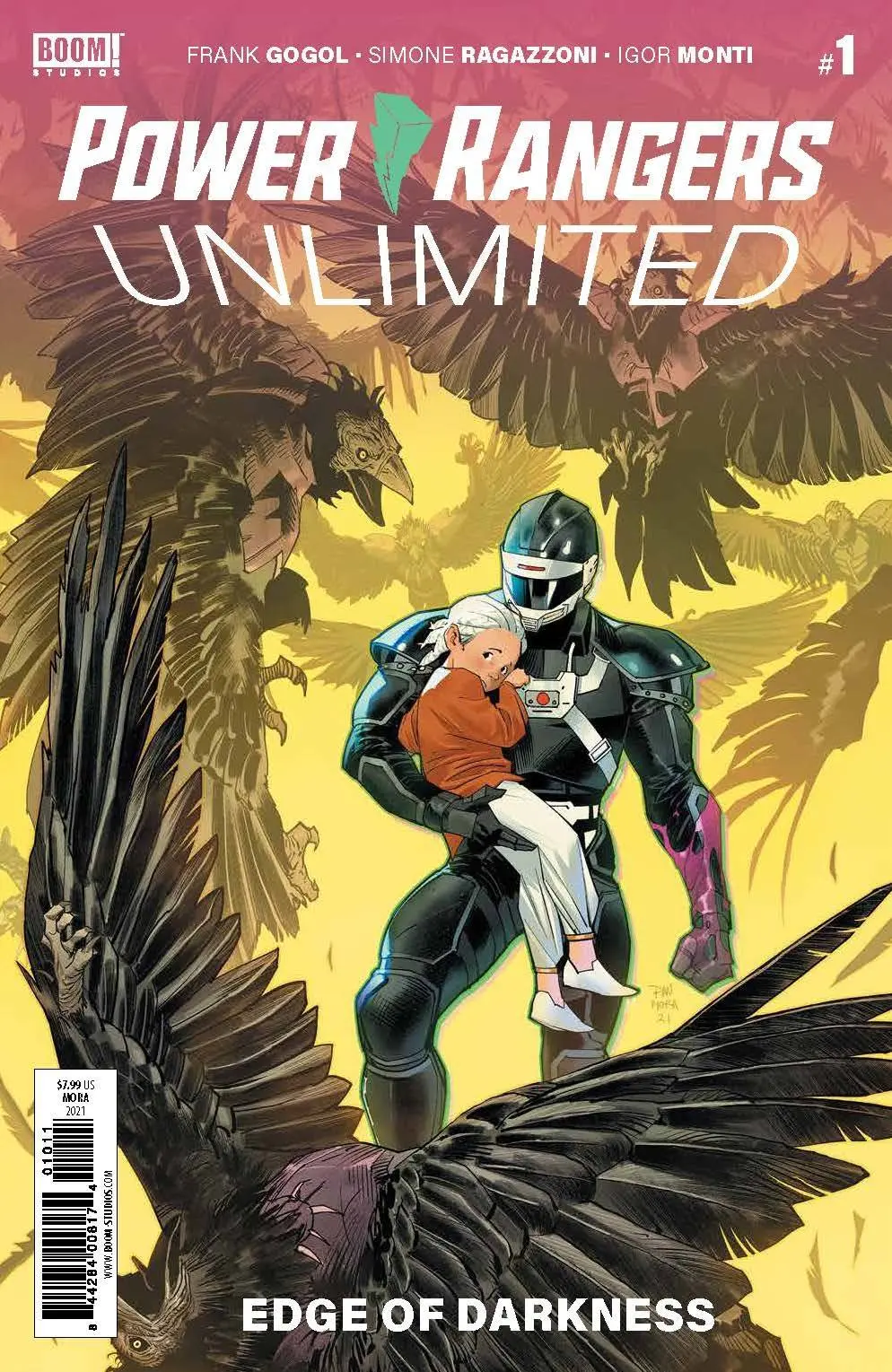 Power Rangers Unltd Edge Darkness #1 Cvr A Mora 1