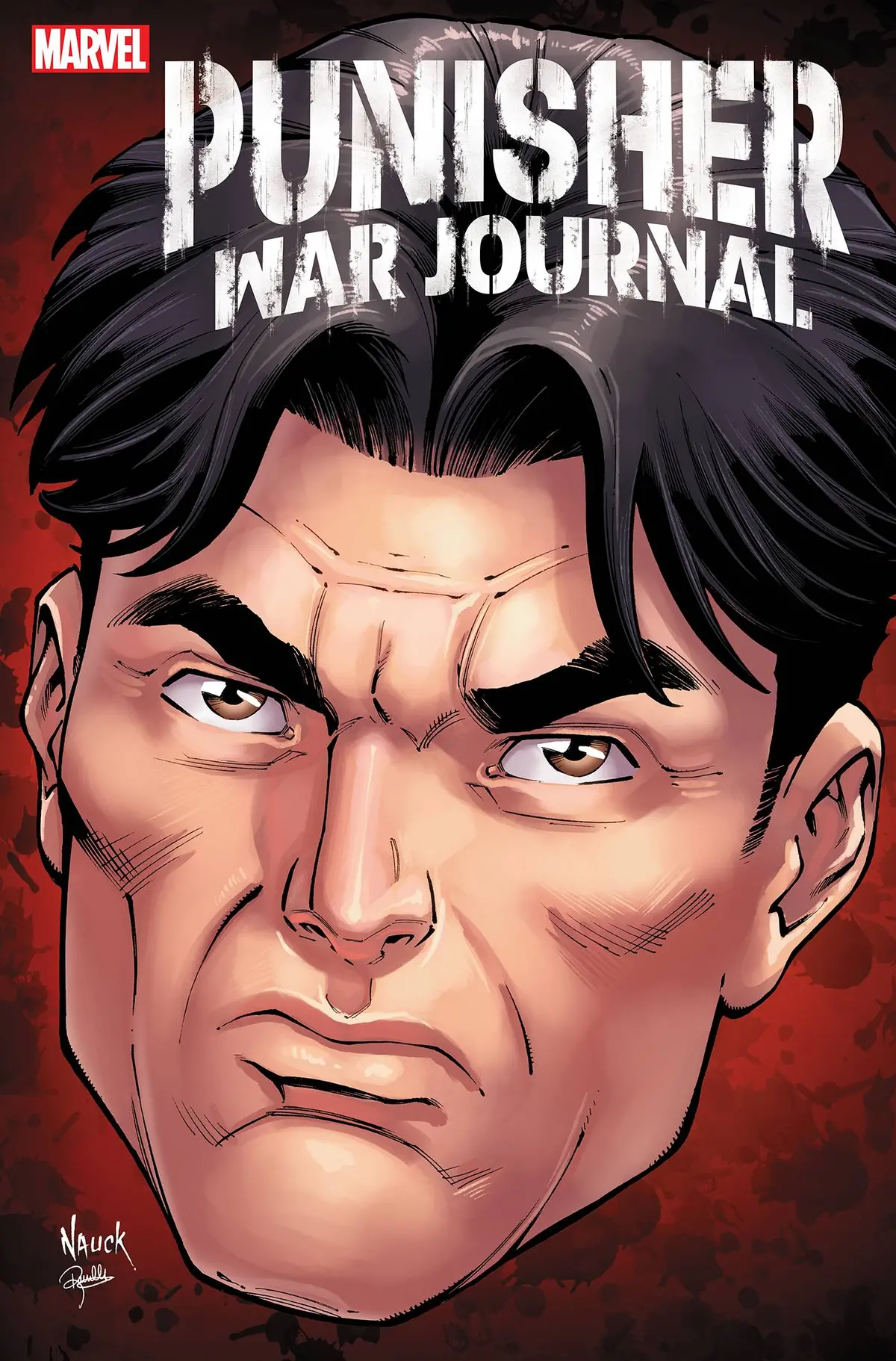 Punisher War Journal Blitz #1 Nauck Headshot Var 1