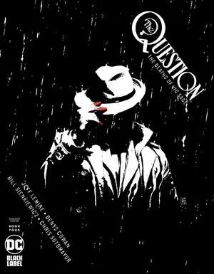 Question The Deaths Of Vic Sage #4 (Of 4) A Sorrentino Var E 1