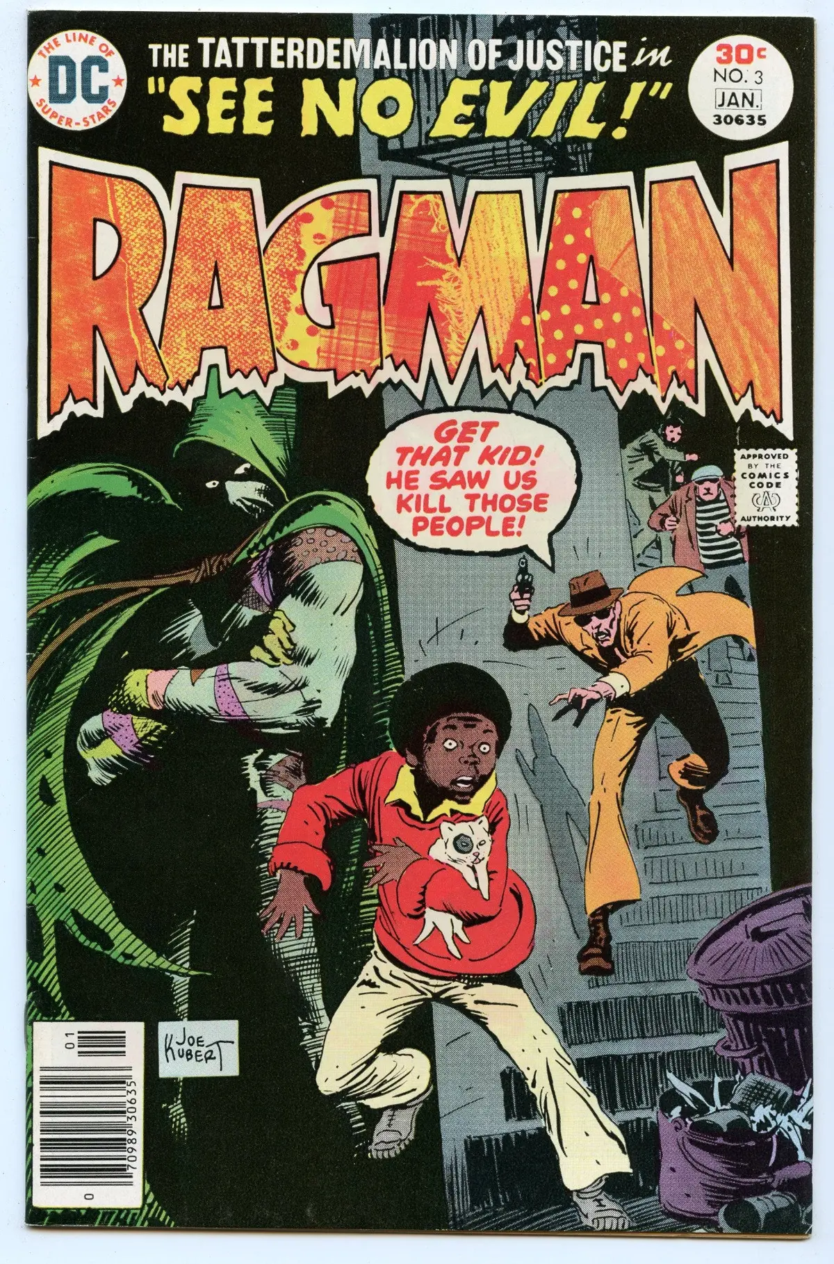 Ragman 3 (Jan 1977) Vf+ (8.5) 1