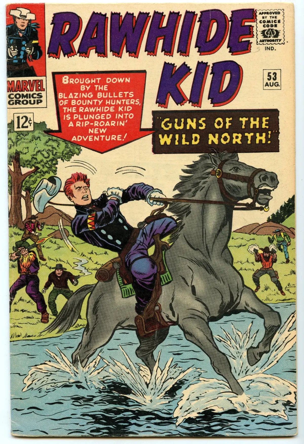 Rawhide Kid 53 (Aug 1966) Vg/Fi (5.0) 1