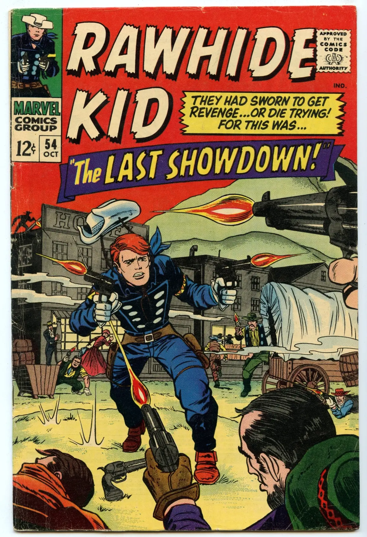 Rawhide Kid 54 (Oct 1966) Vg (4.0) 1