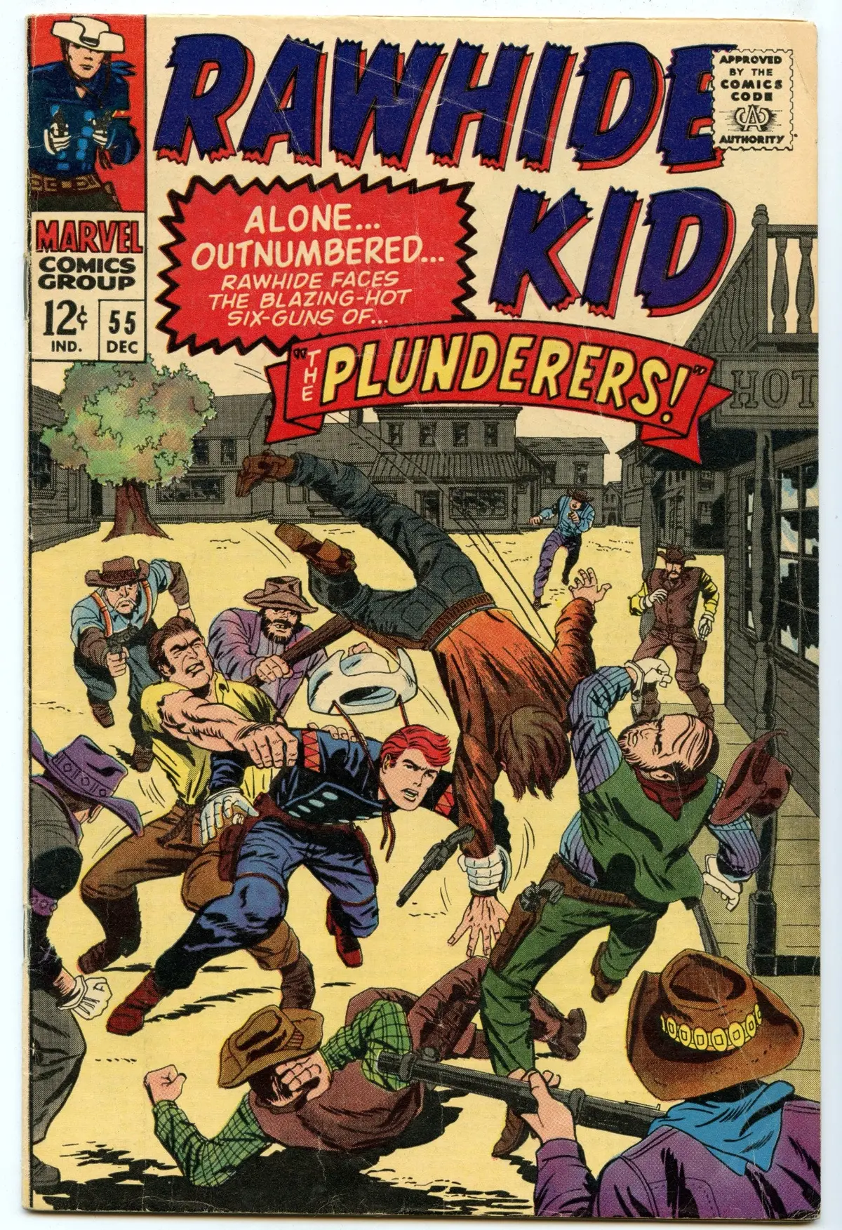 Rawhide Kid 55 (Dec 1966) Vg (4.0) 1