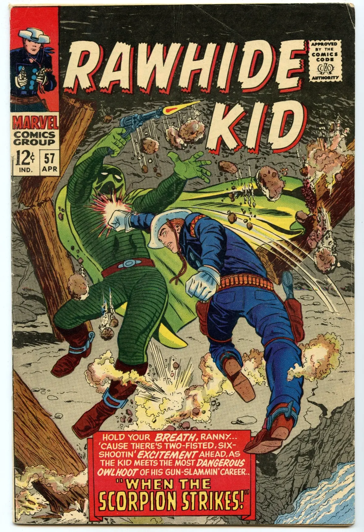 Rawhide Kid 57 (Apr 1967) Vg/Fi (5.0) 1