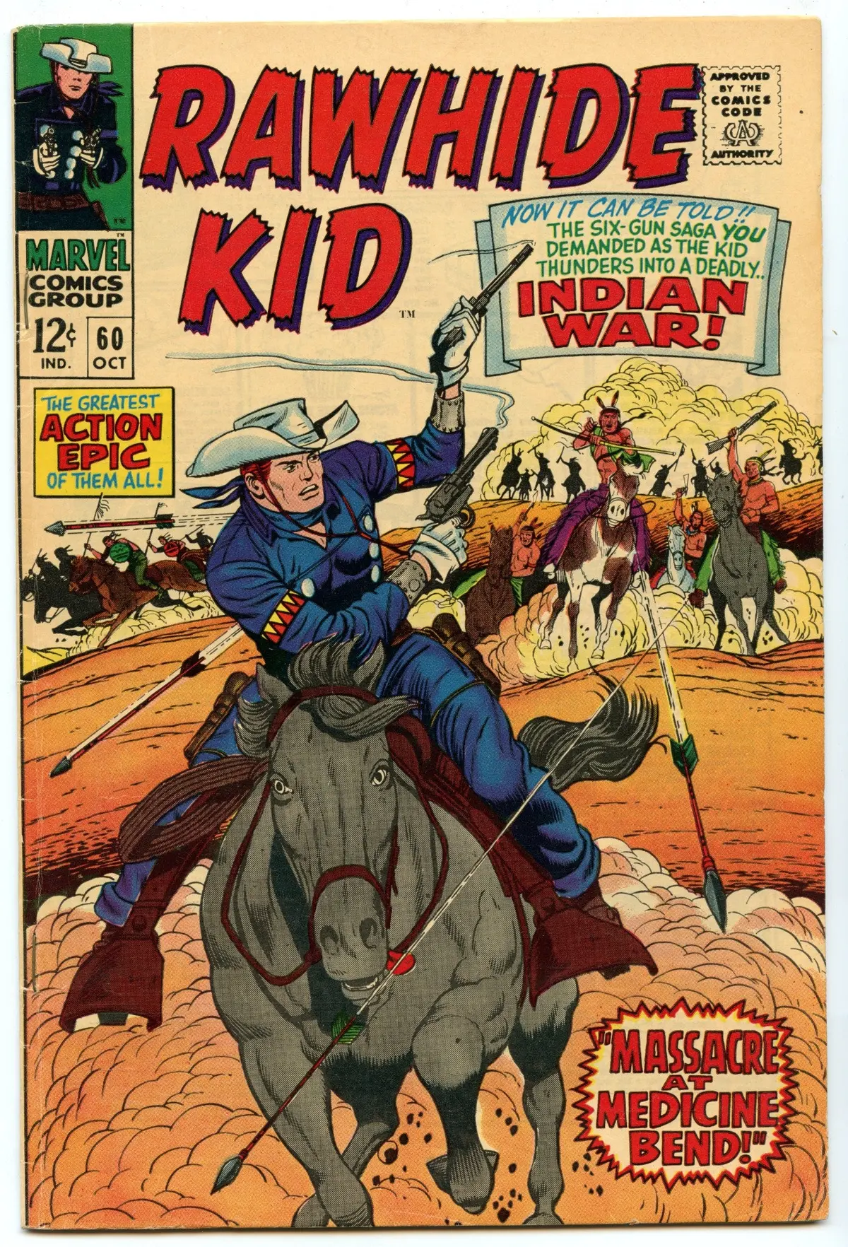 Rawhide Kid 60 (Oct 1967) Vg/Fi (5.0) 1