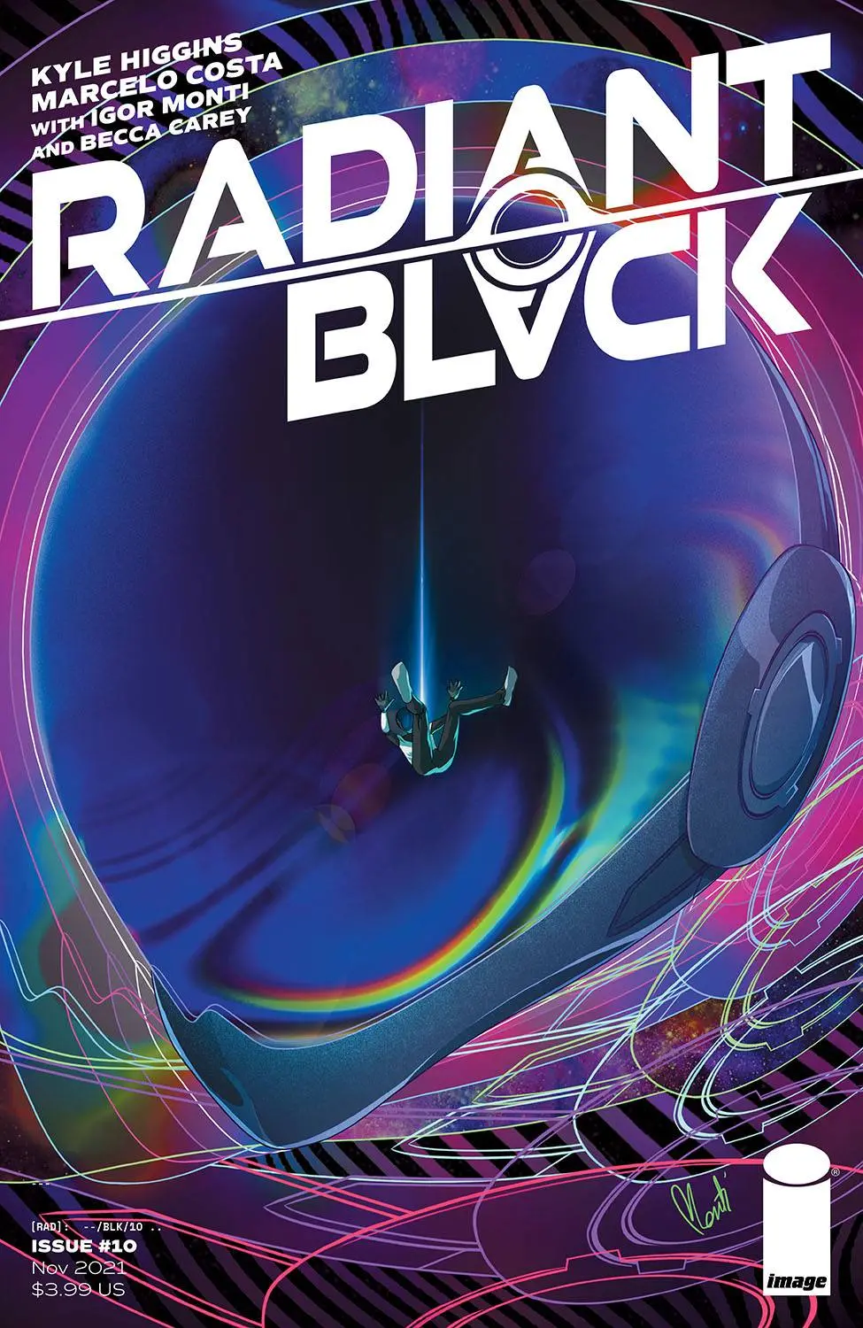 Radiant Black #10 Cvr B Monti 1