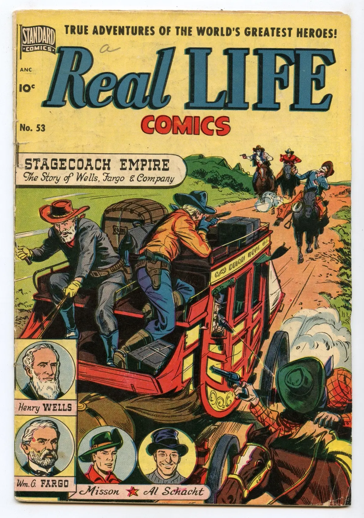 Real Life Comics 53 (Jul 1950) Vg (4.0) 1