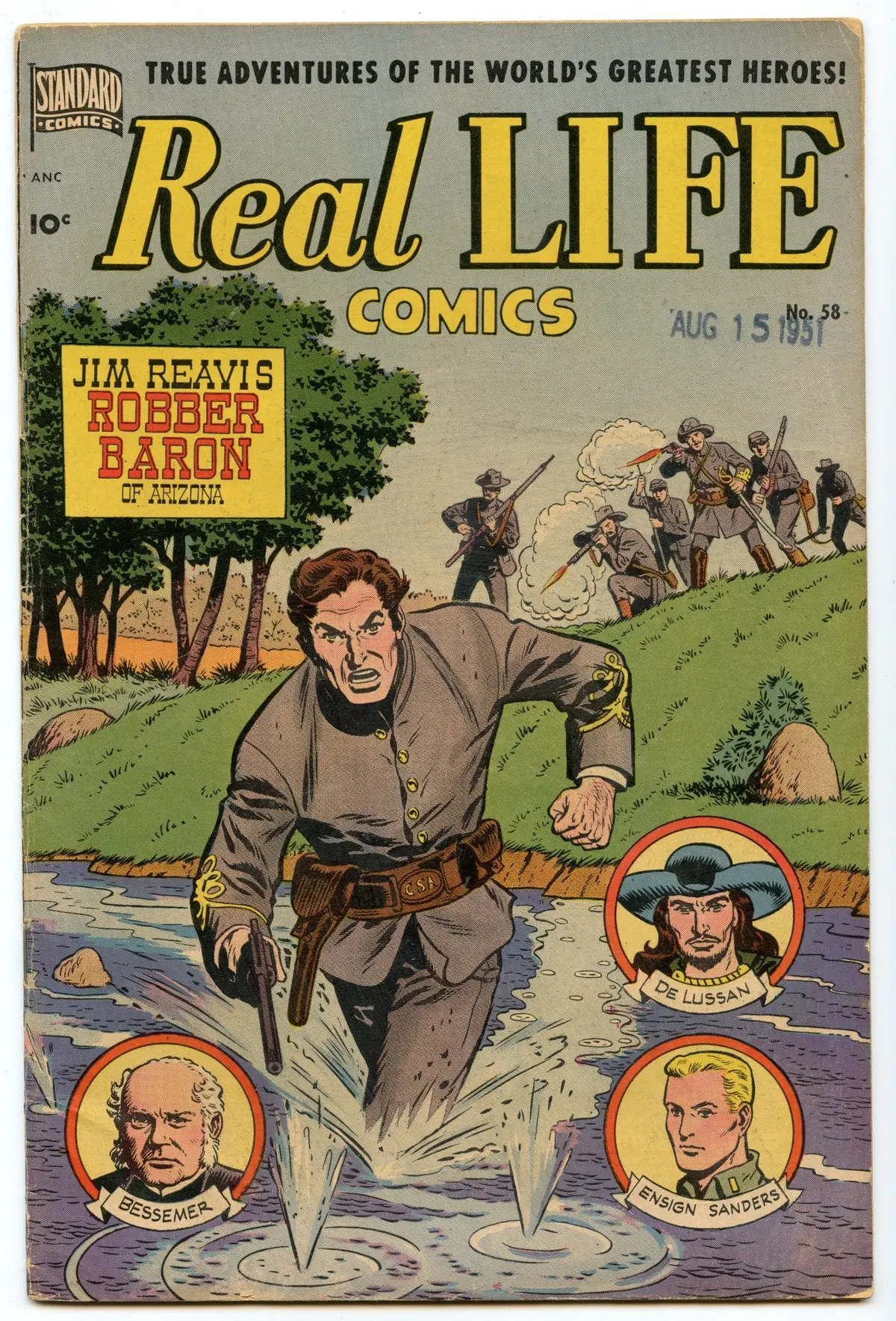 Real Life Comics 58 (Oct 1951) Vg+ (4.5) 1