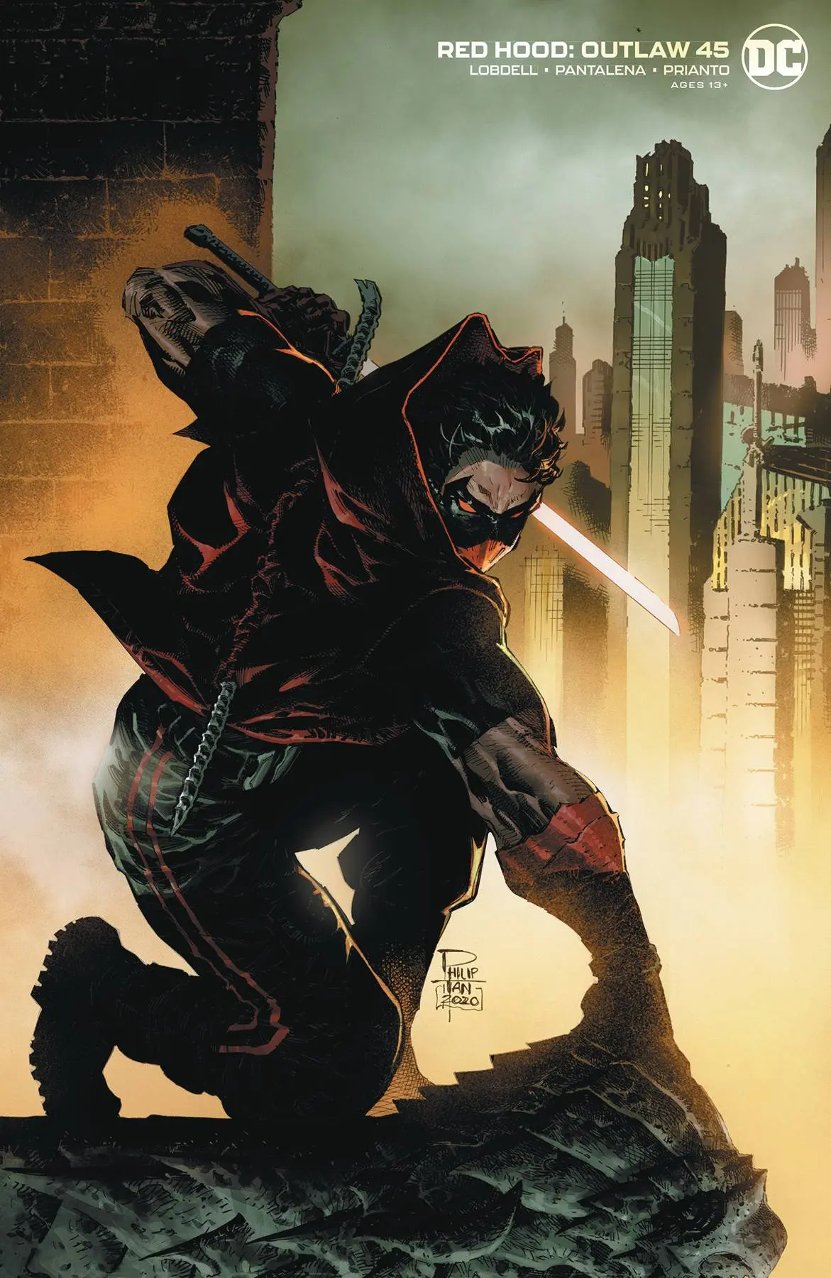 Red Hood Outlaw #45 Philip Tan Var Ed 1