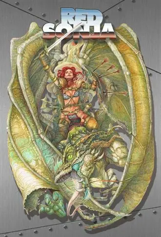 Red Sonja #7 Pepe Valencia Heavy Metal Variant 1