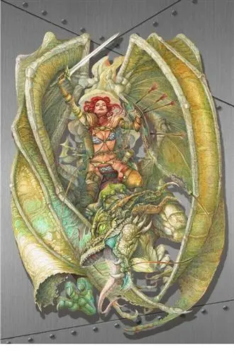 Red #7 Pepe Valencia Heavy Metal Virgin Variant 1