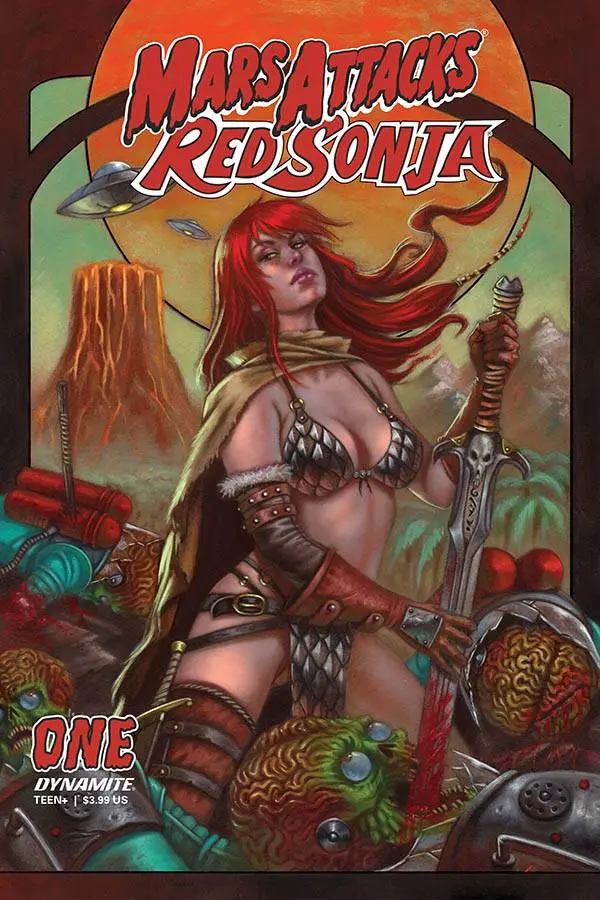 Mars Attacks Red Sonja #1 Cvr D Strati 1