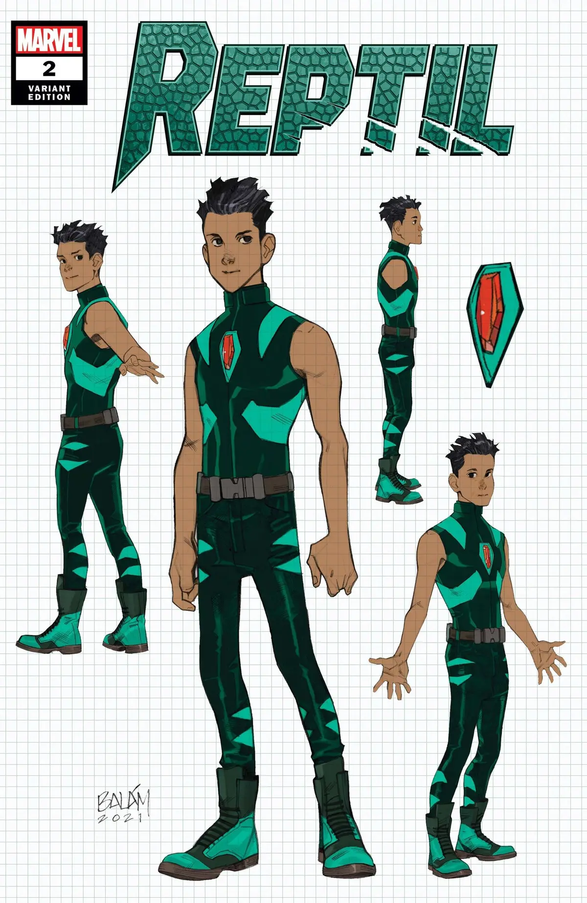 Reptil #2 (Of 4) Balam Design Var 1