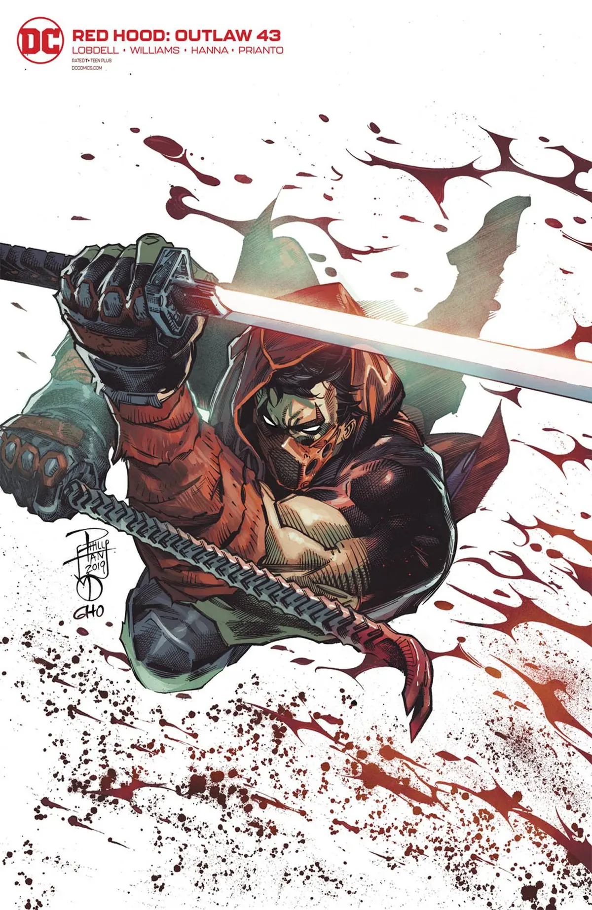 Red Hood Outlaw #43 Philip Tan Var Ed 1