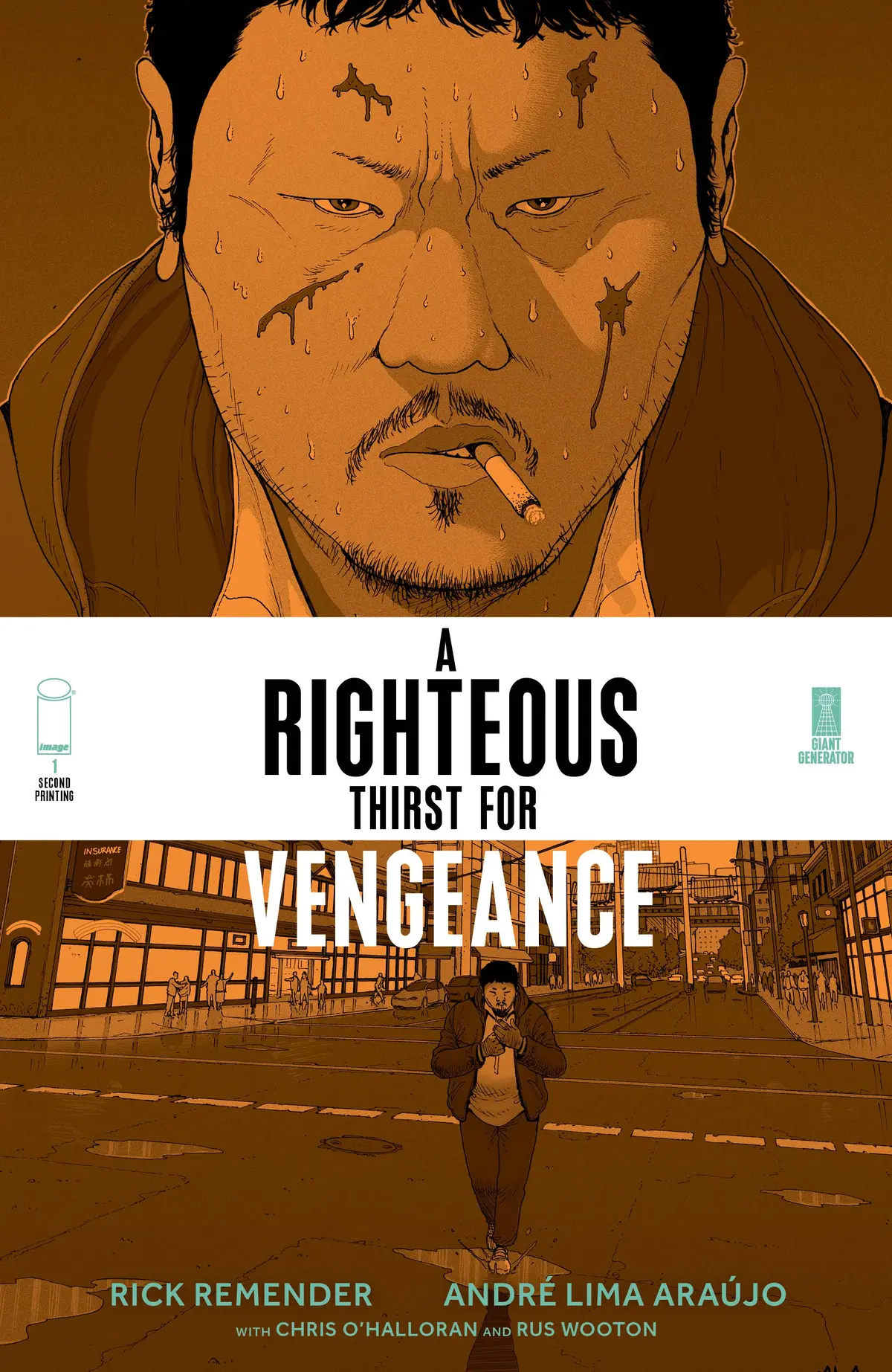 Righteous Thirst For Vengeance #1 2Nd Ptg 1