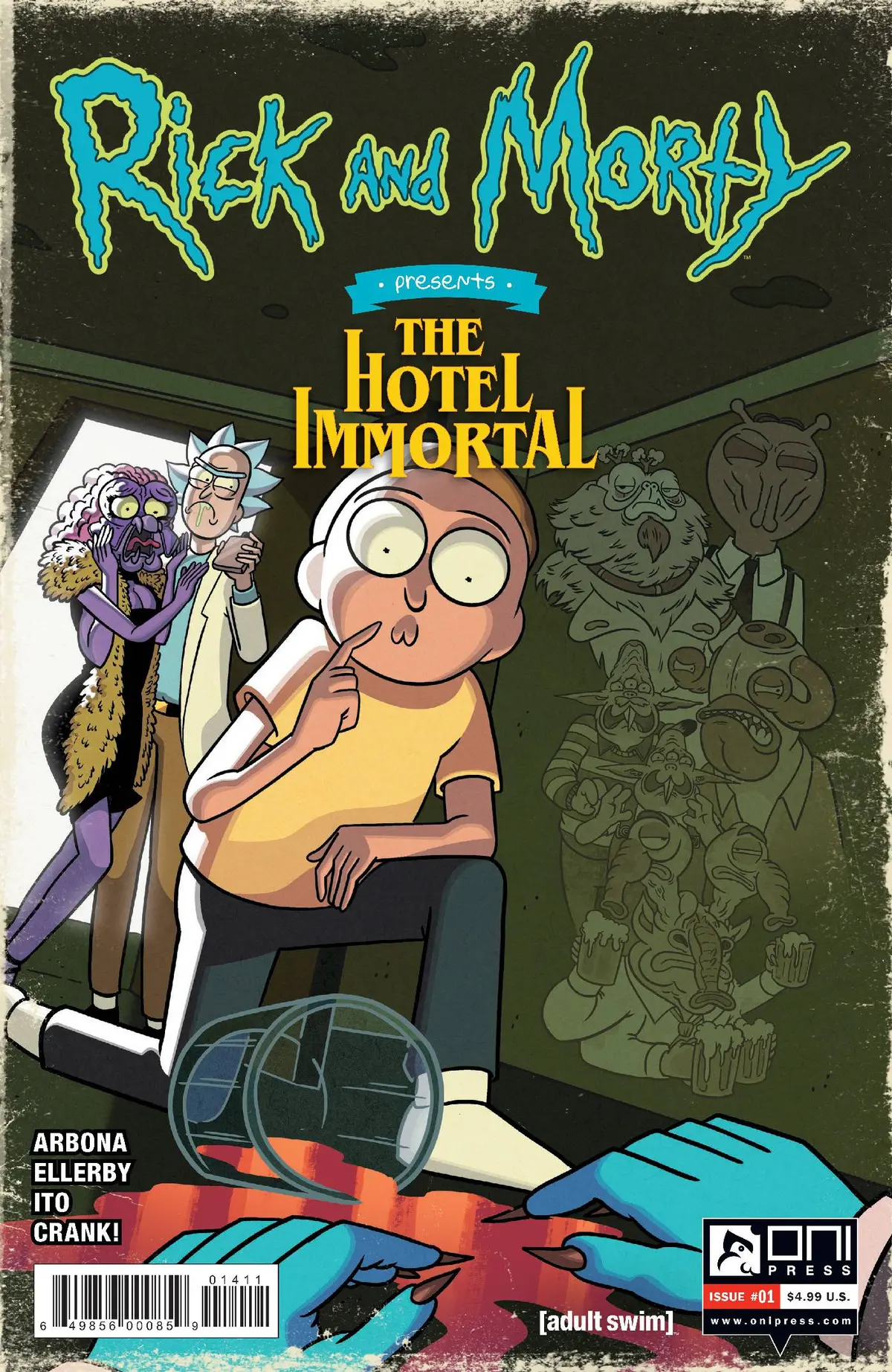 Rick And Morty Presents Hotel Immortal #1 Cvr A Ellerby (Mr) 1
