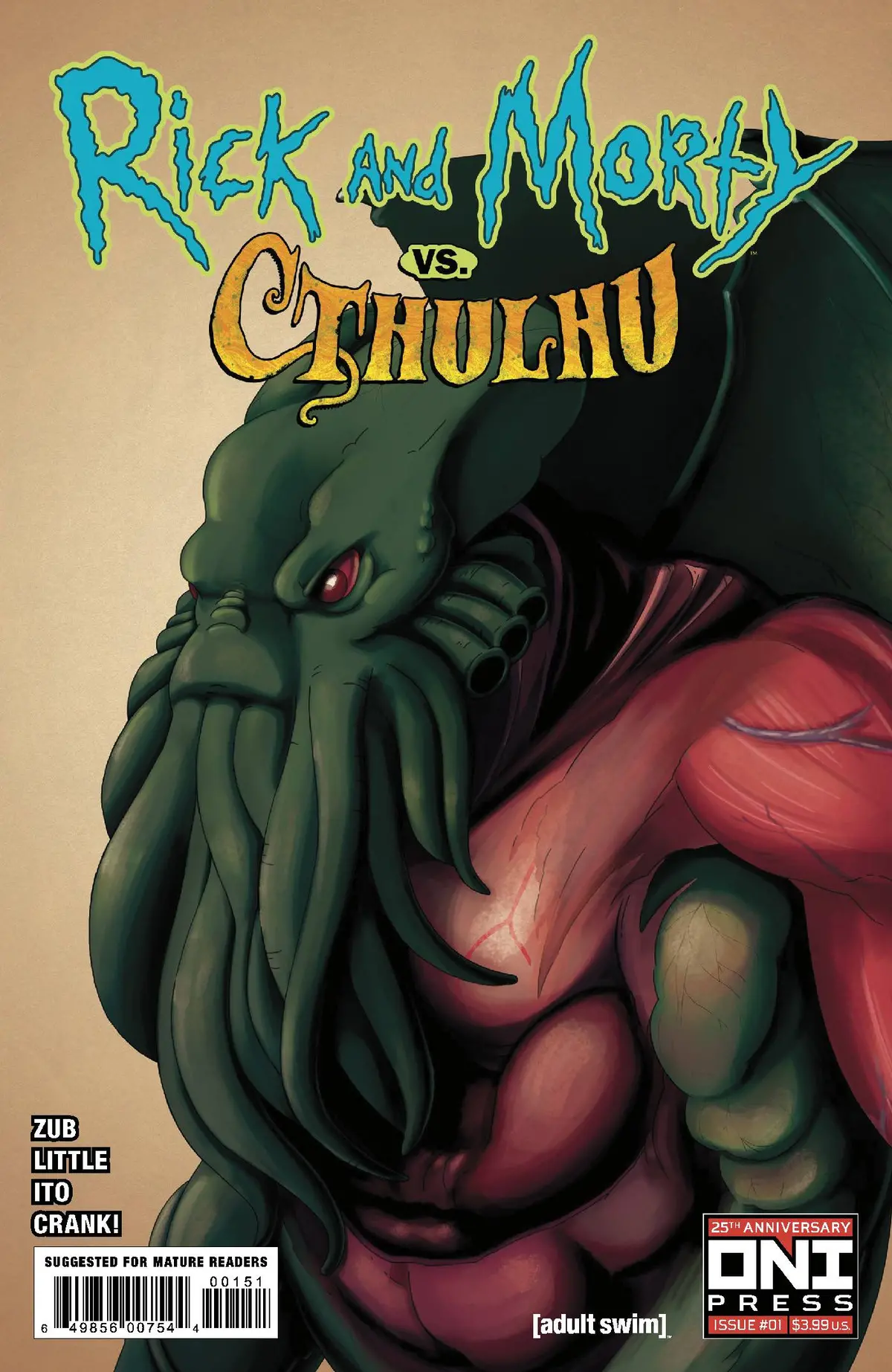 Rick And Morty Vs Cthulhu #1 Cvr E Colas 1